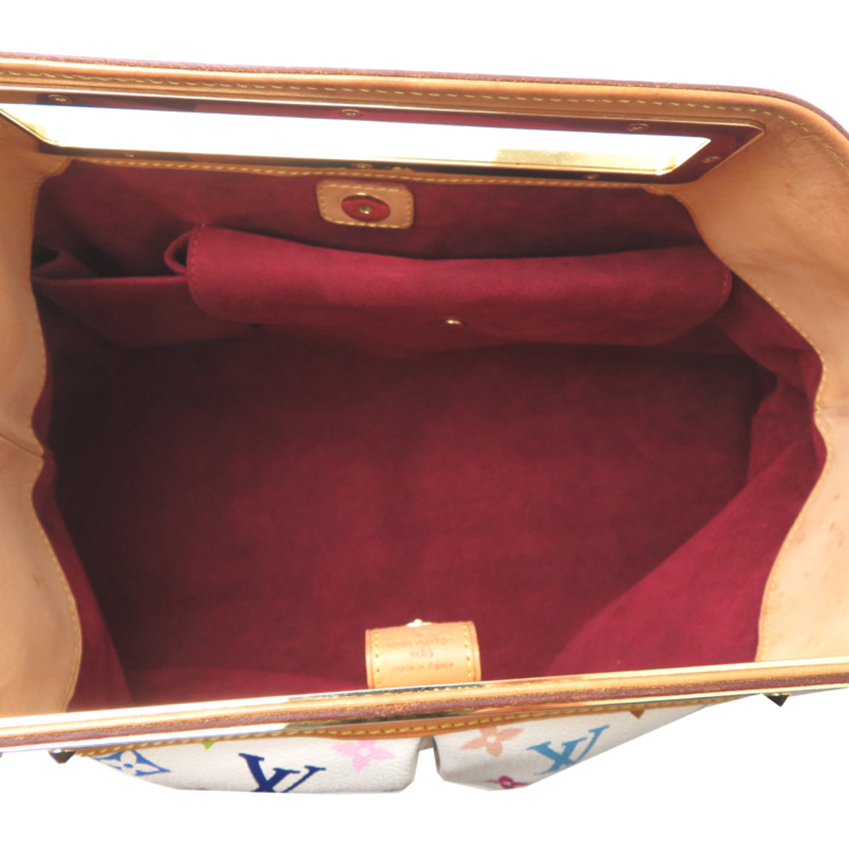 Louis Vuitton White Monogram Multicolore Shoulder Bag (Pre-Owned)
