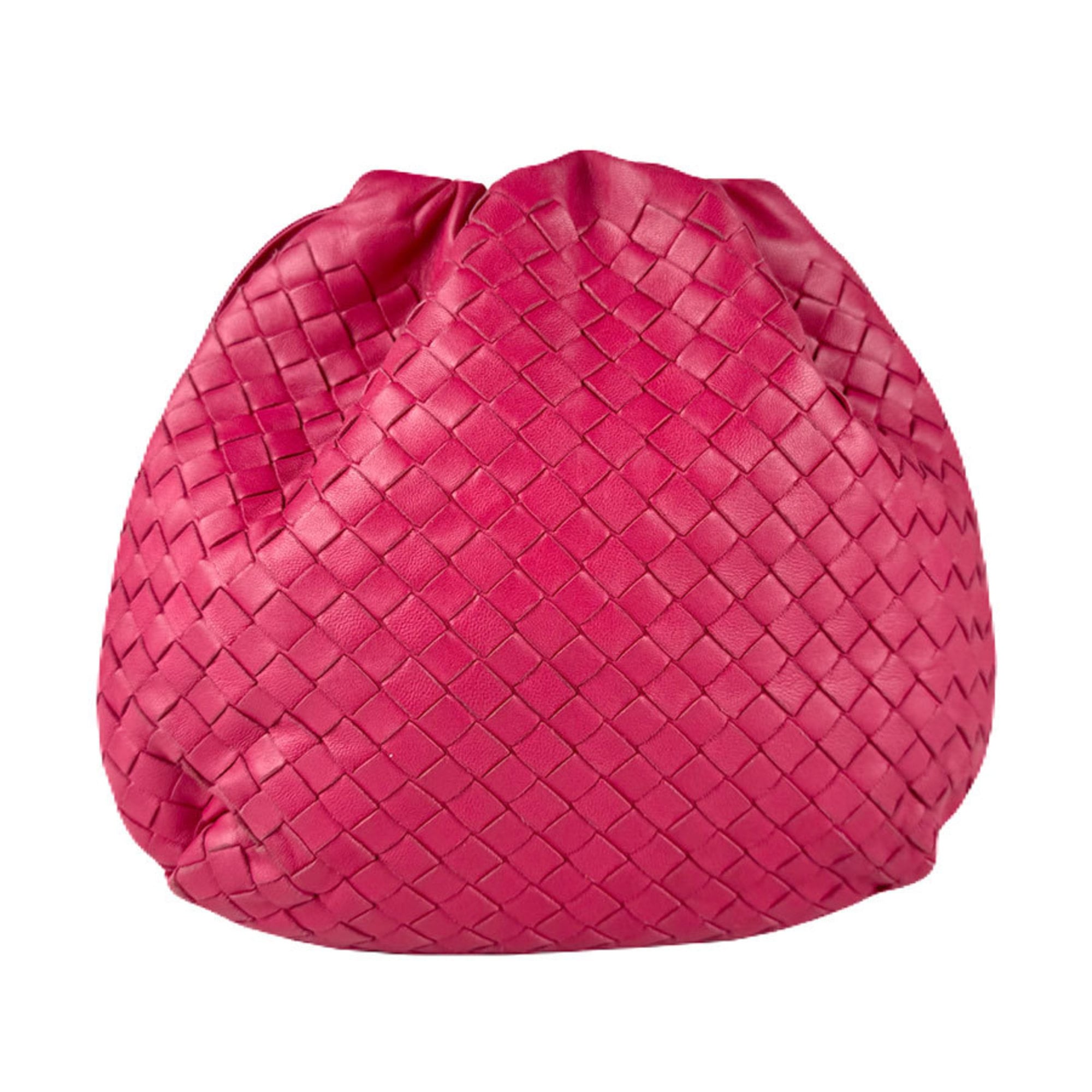 Bottega Veneta Intrecciato Leather Shoulder Bag (Pre-Owned)