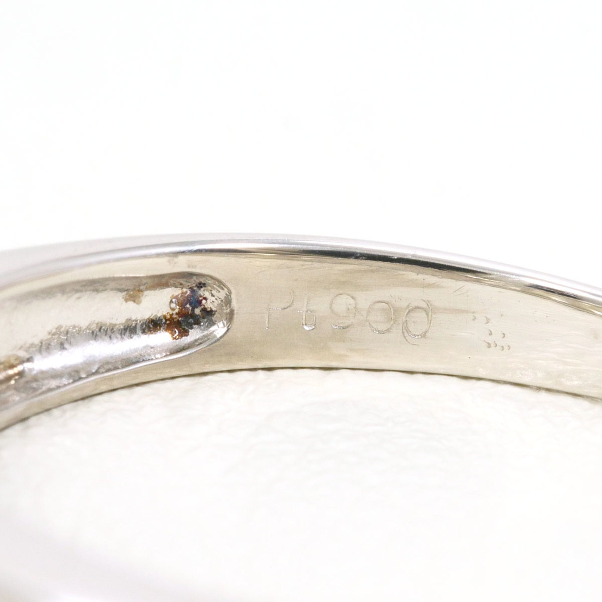 Unbranded Platinum Yellow Platinum 900 Band Ring (Pre-Owned)