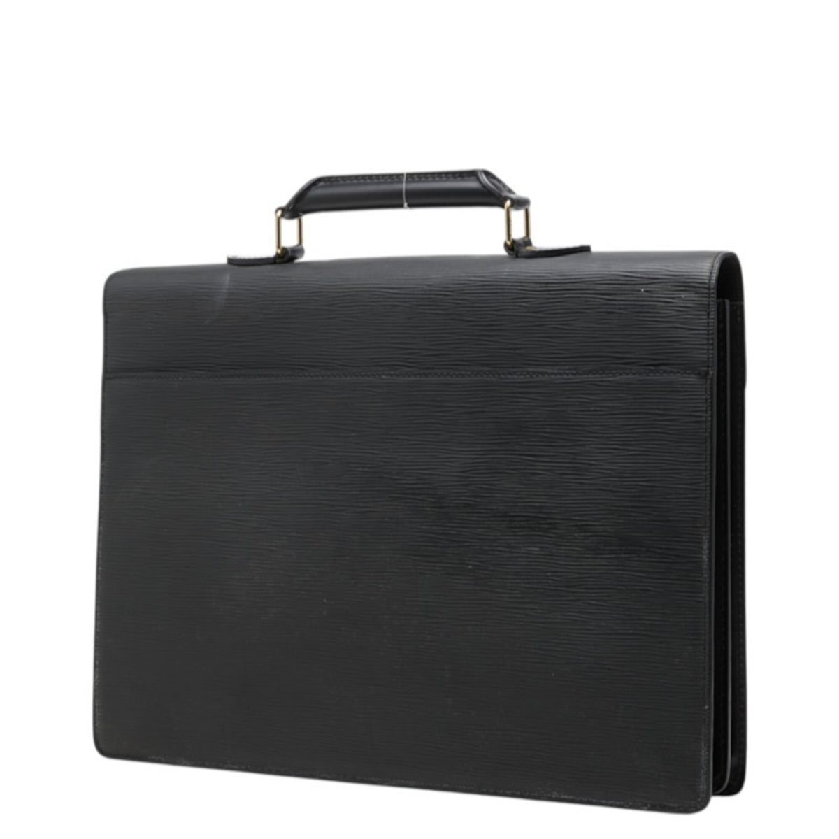 Louis Vuitton Epi Black Noir Leather Briefcase (Pre-Owned)