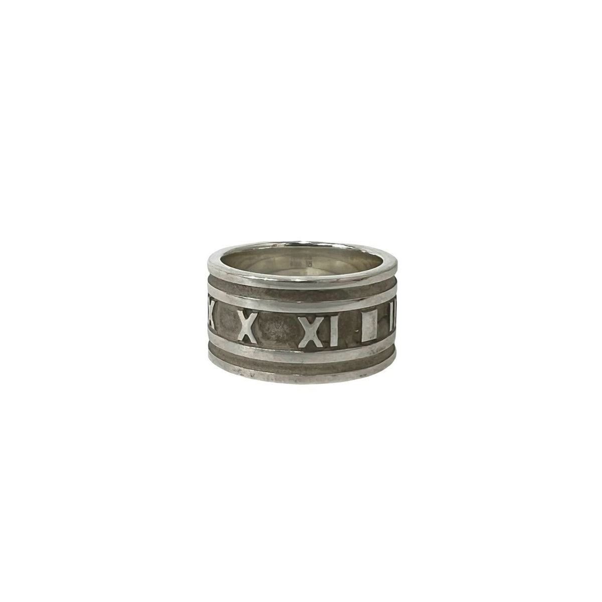 Tiffany Silver Silver 925 Band Ring (Pre-Owned)