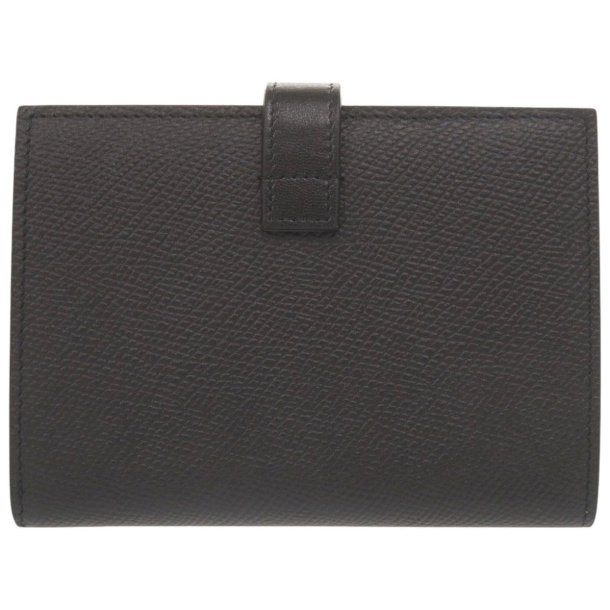 Celine Black Leather Wallet (Bi-Fold) (Pre-Owned)