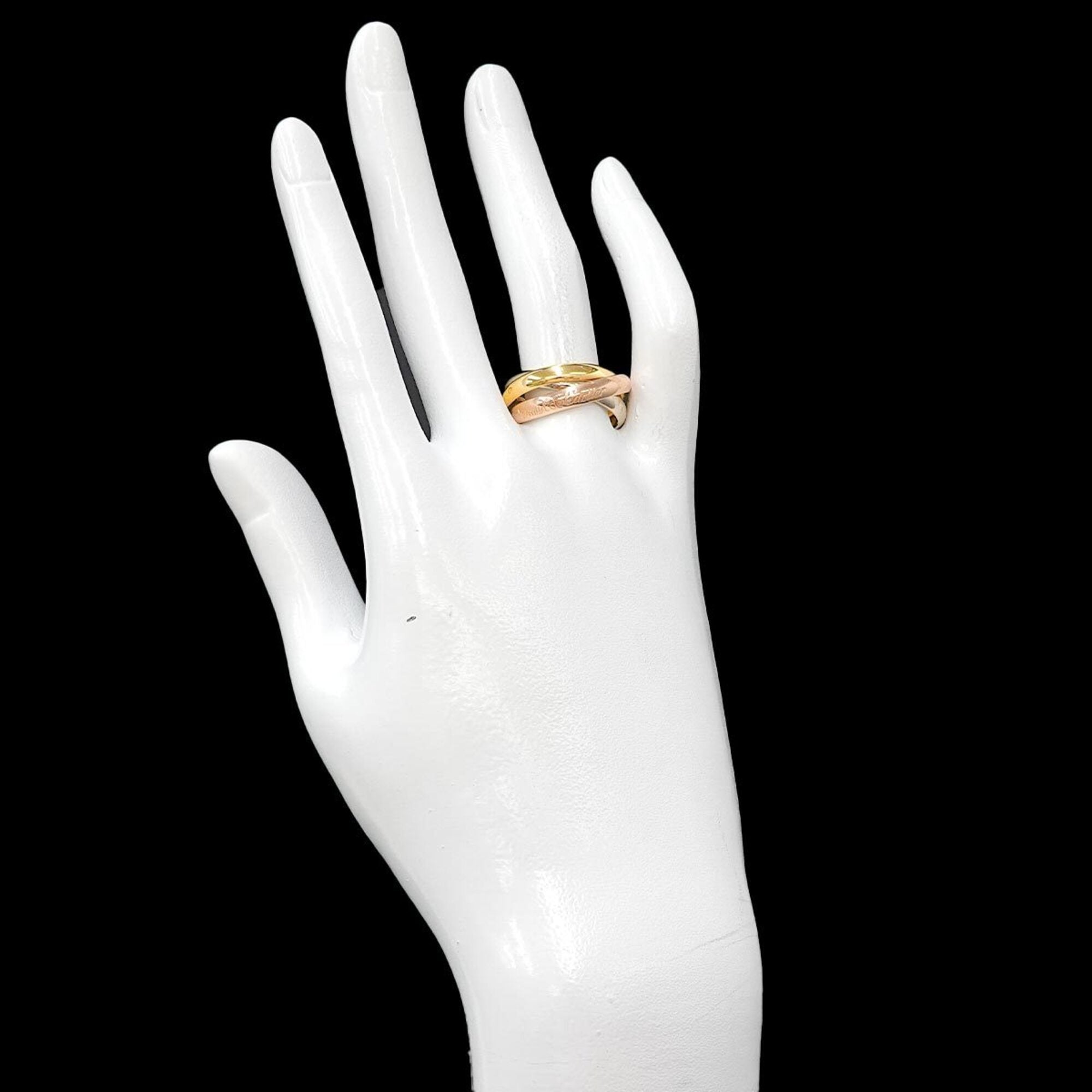 Cartier Yellow Gold (18K) Pink Gold (18K) White Gold (18K) Band Ring (Pre-Owned)