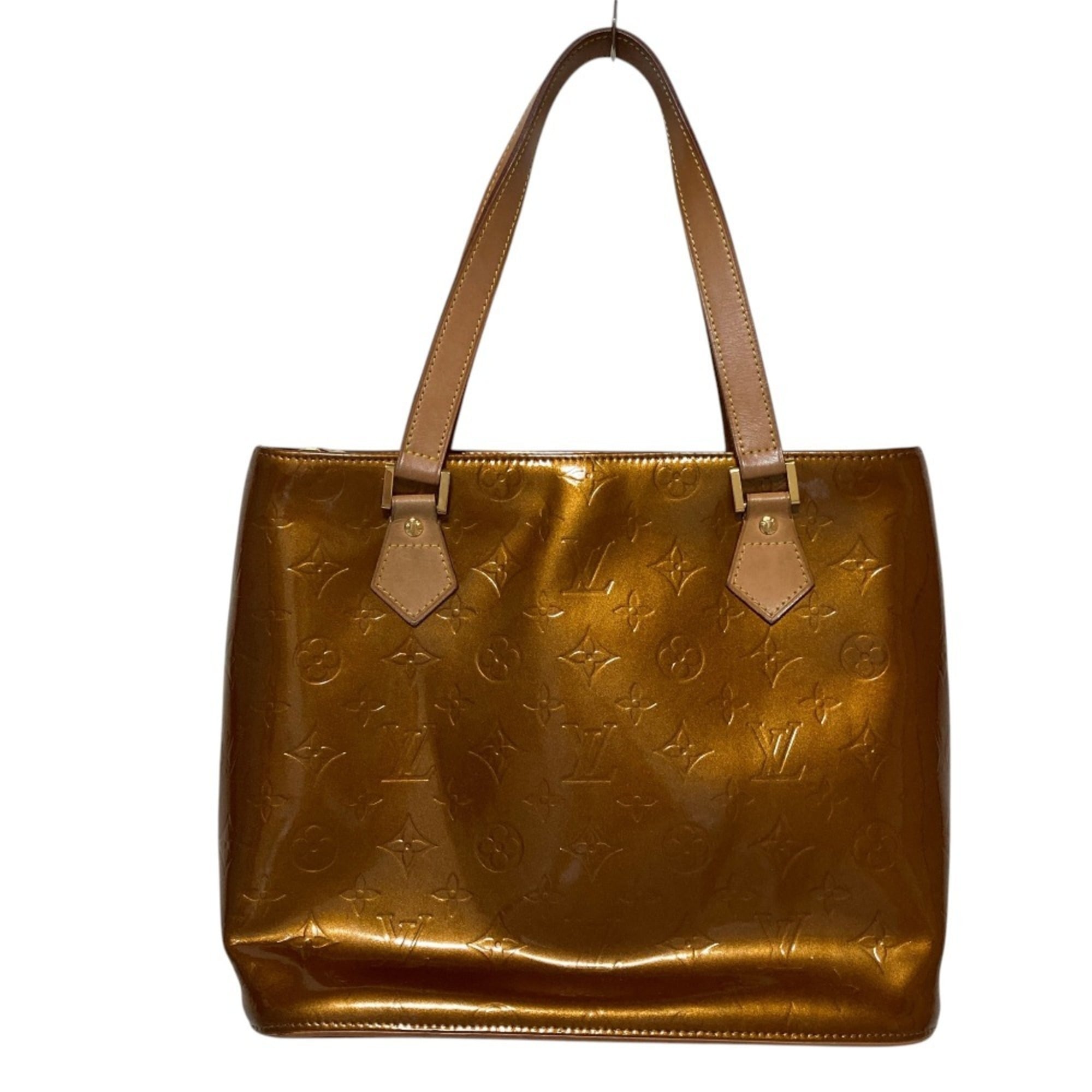 Louis Vuitton Bronze Monogram Monogram Vernis Handbag (Pre-Owned)