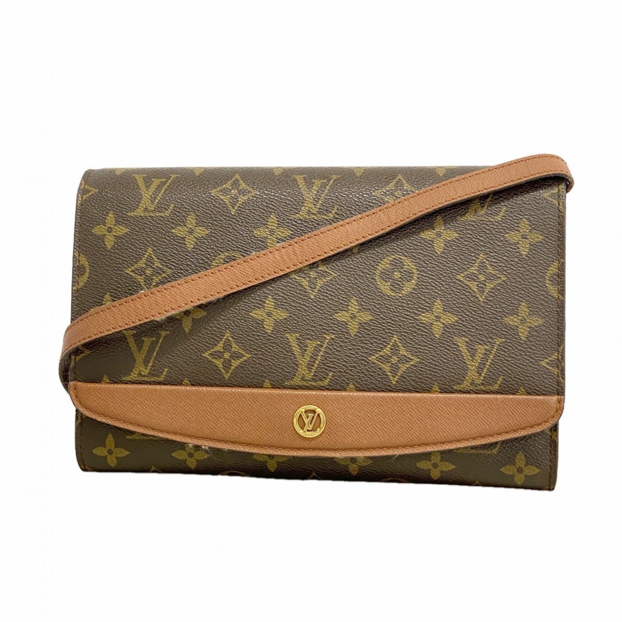 Louis Vuitton Brown Shoulder Bag (Pre-Owned)