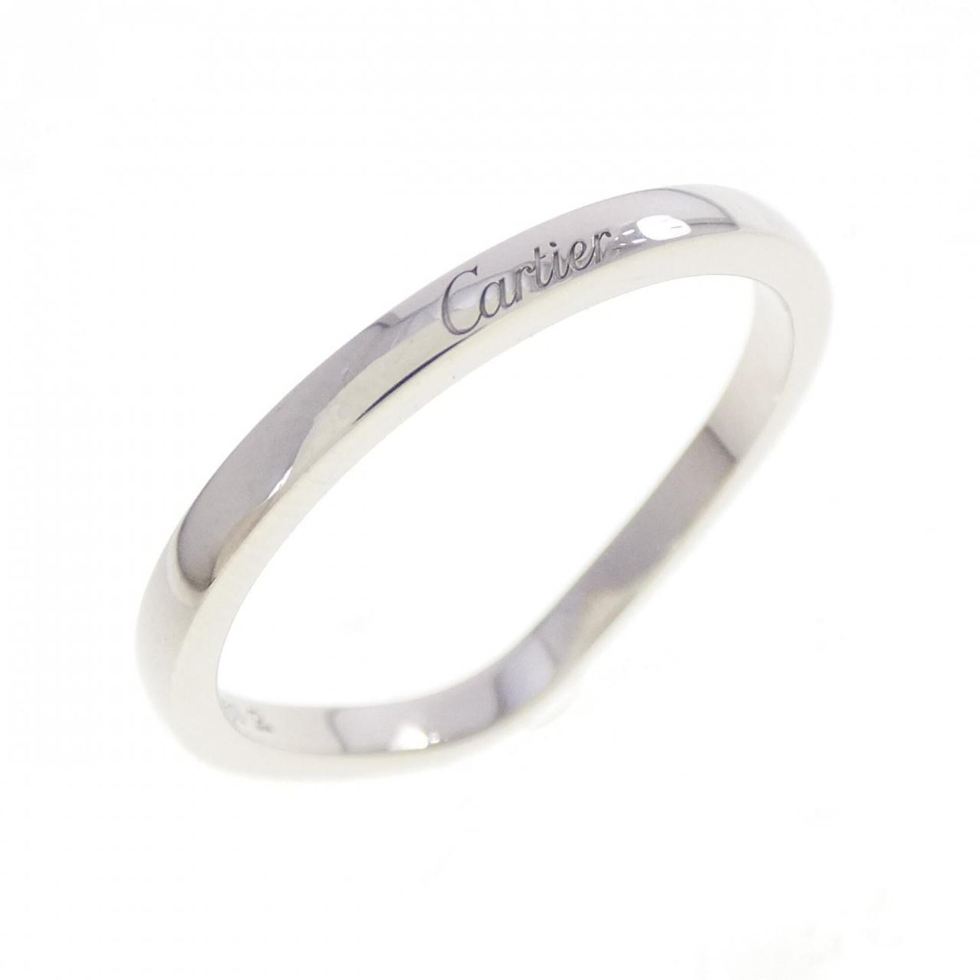 Cartier Platinum 950 Band Ring (Pre-Owned)