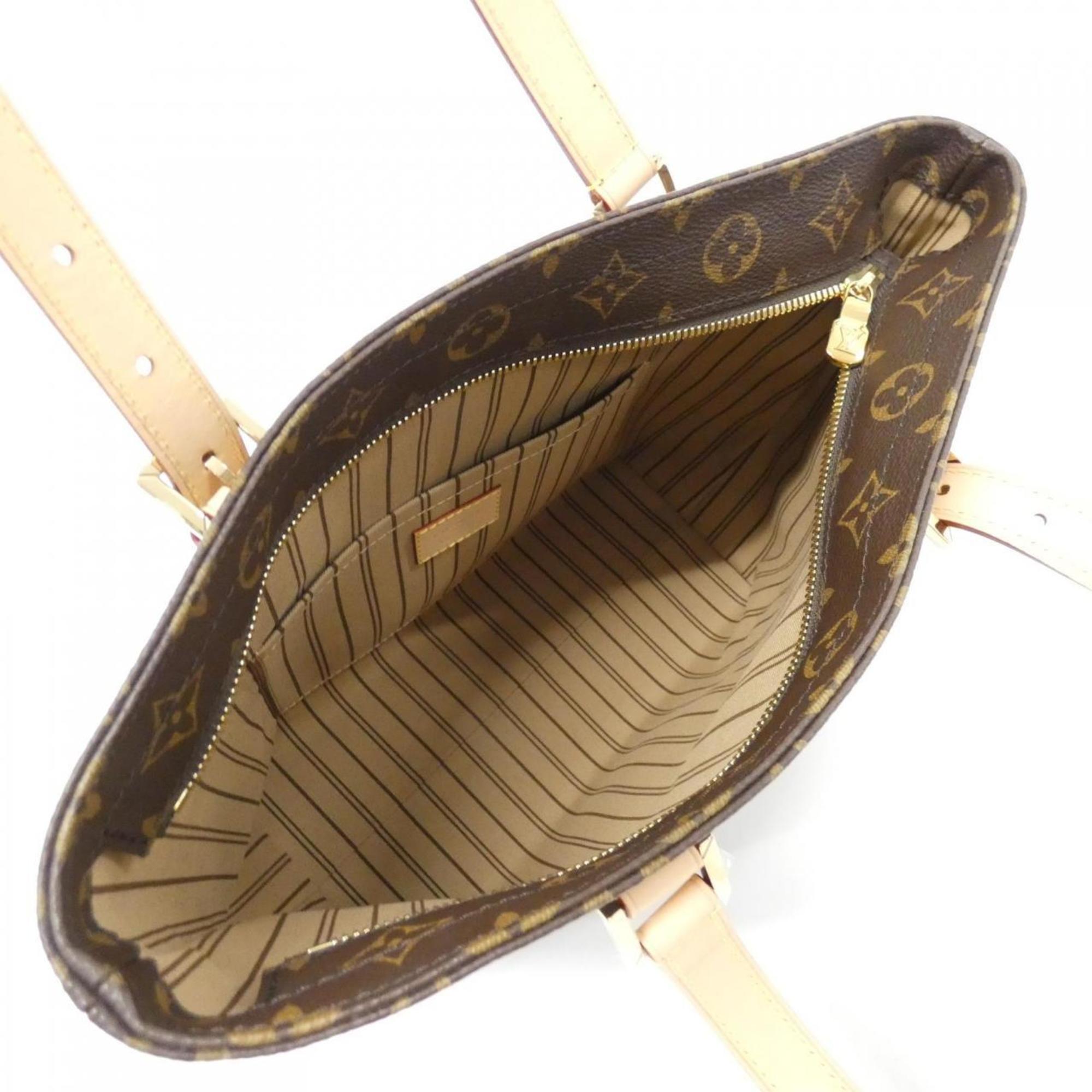 Louis Vuitton Marron Coated Canvas Handbag (Pre-Owned)
