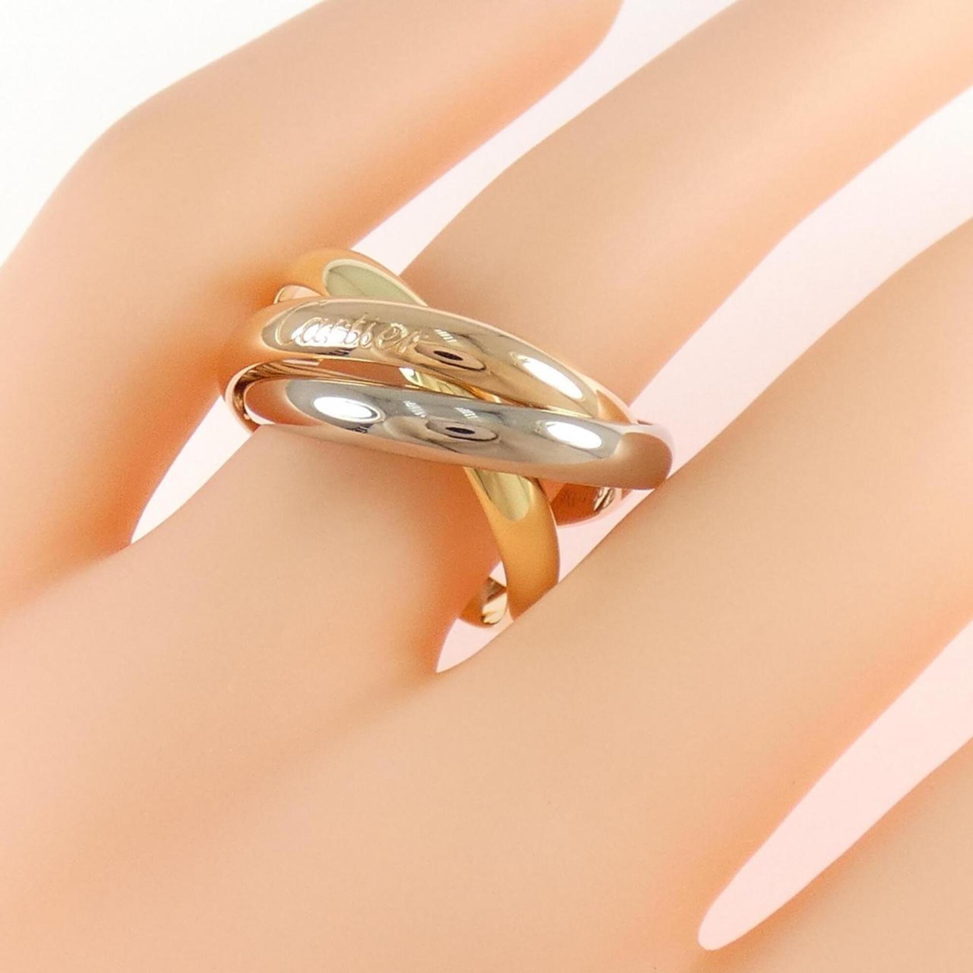 Cartier Yellow Gold (18K) Pink Gold (18K) White Gold (18K) Band Ring (Pre-Owned)