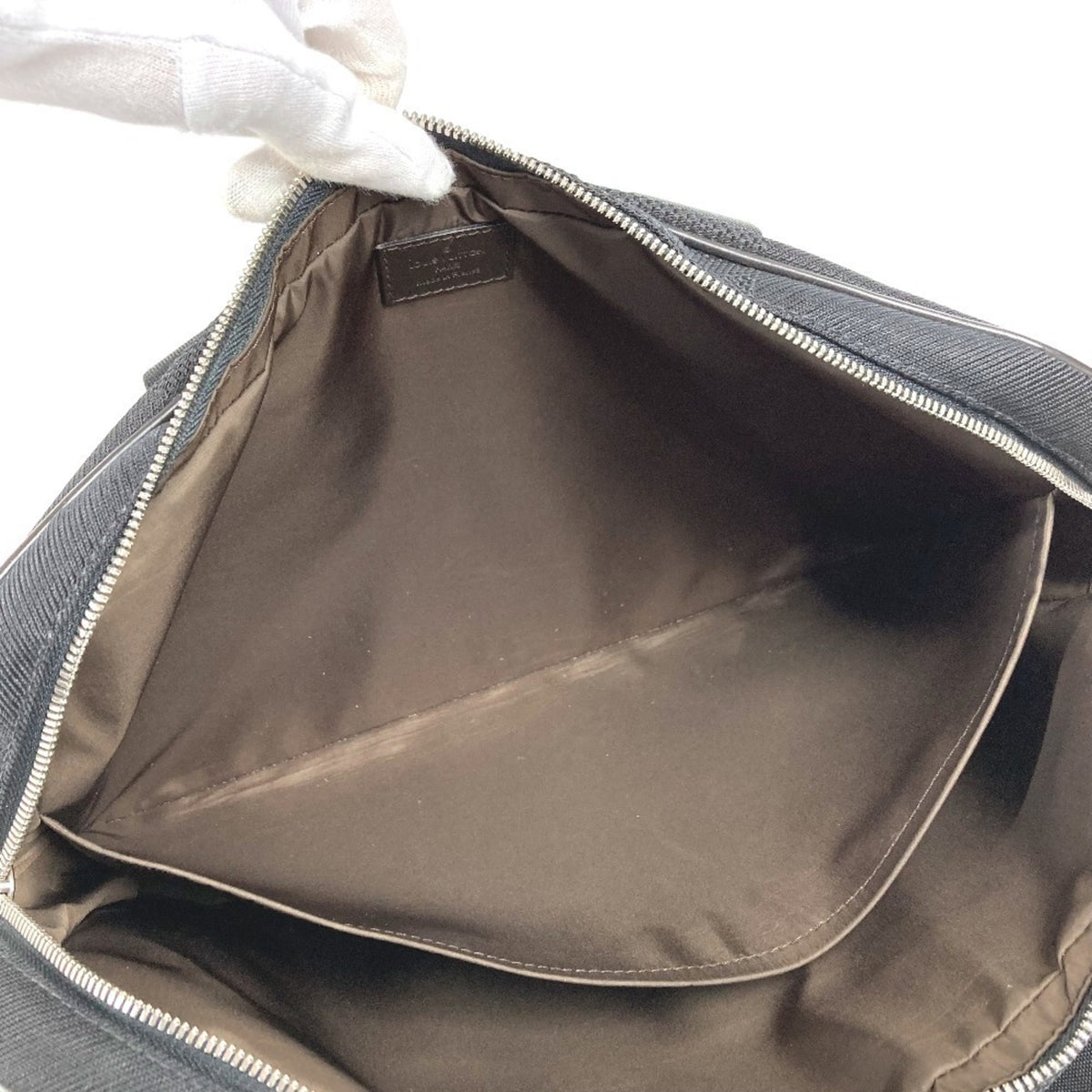 Louis Vuitton Black Damier Geant Handbag Tote Bag (Pre-Owned)