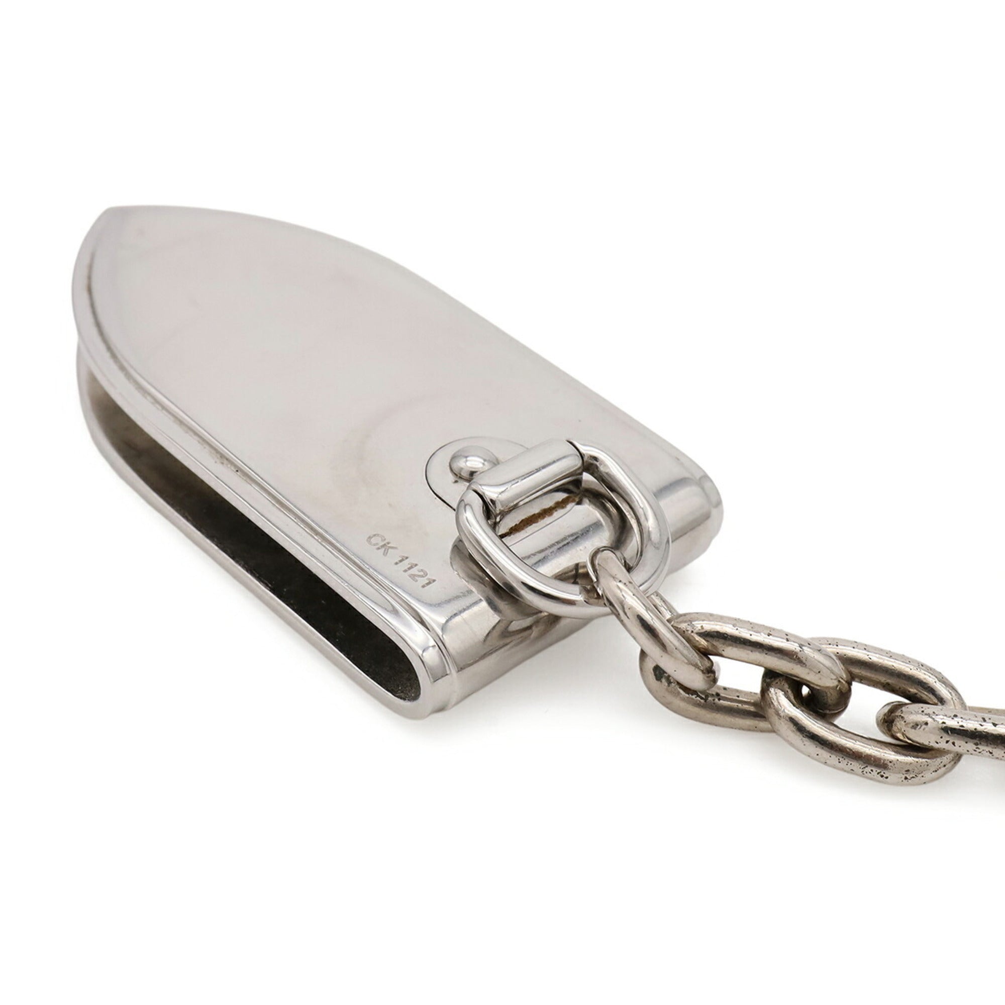 Louis Vuitton Silver Metal Money Clip (Pre-Owned)