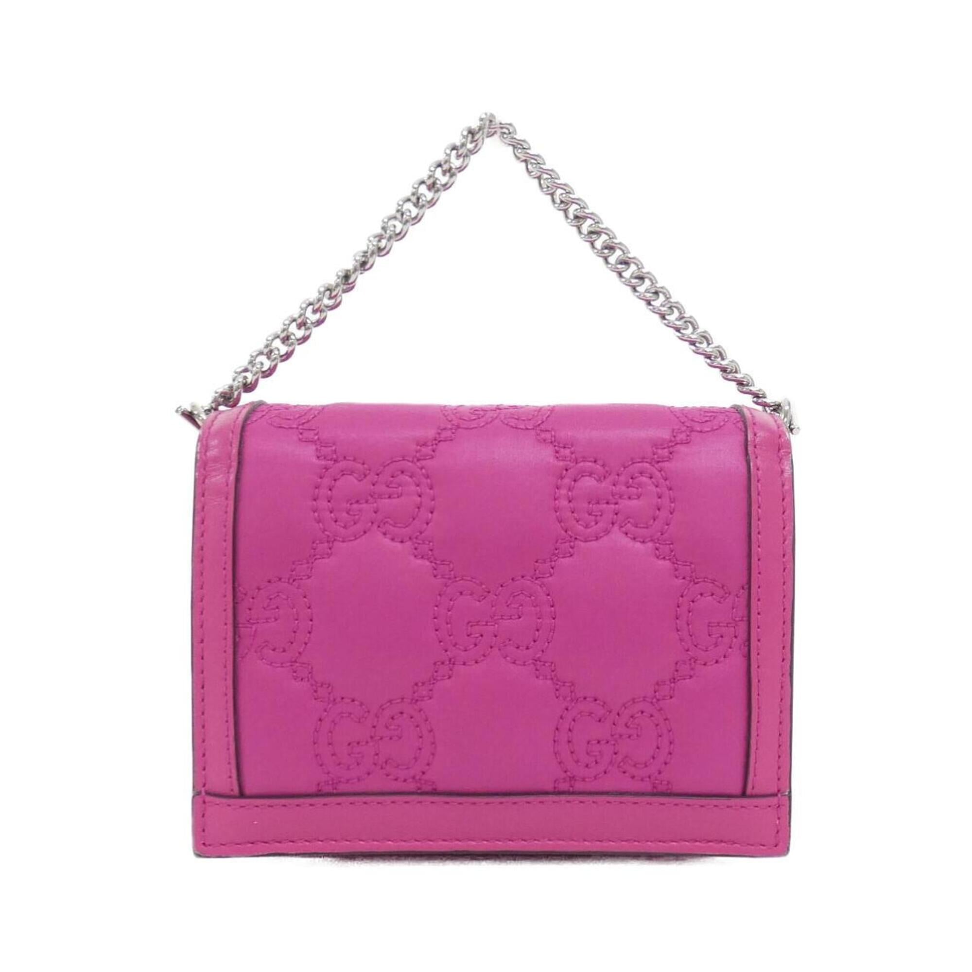 Gucci Pink Nylon Shoulder Bag (Pre-Owned)
