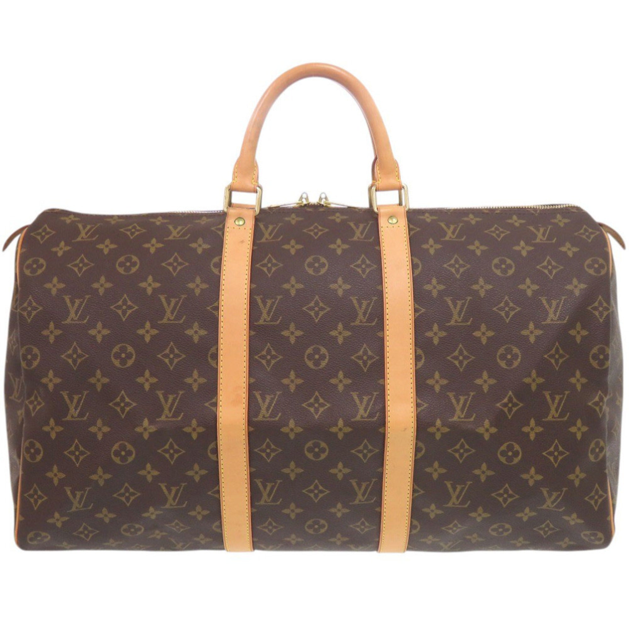 Louis Vuitton Brown Monogram Monogram Boston Bag (Pre-Owned)
