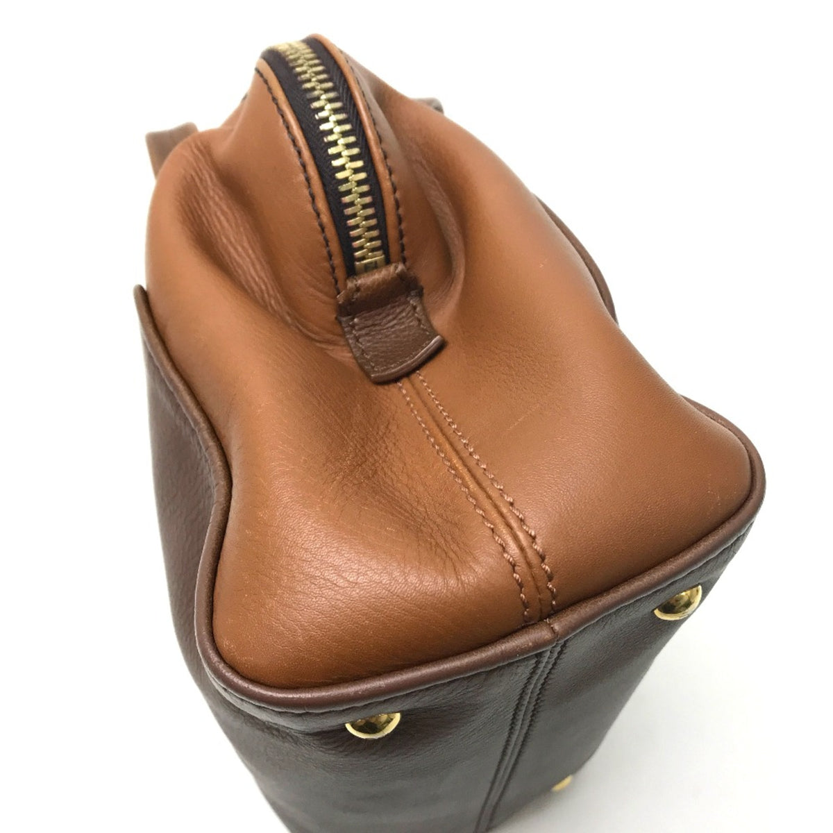 Fendi Brown Leather Handbag (Pre-Owned)