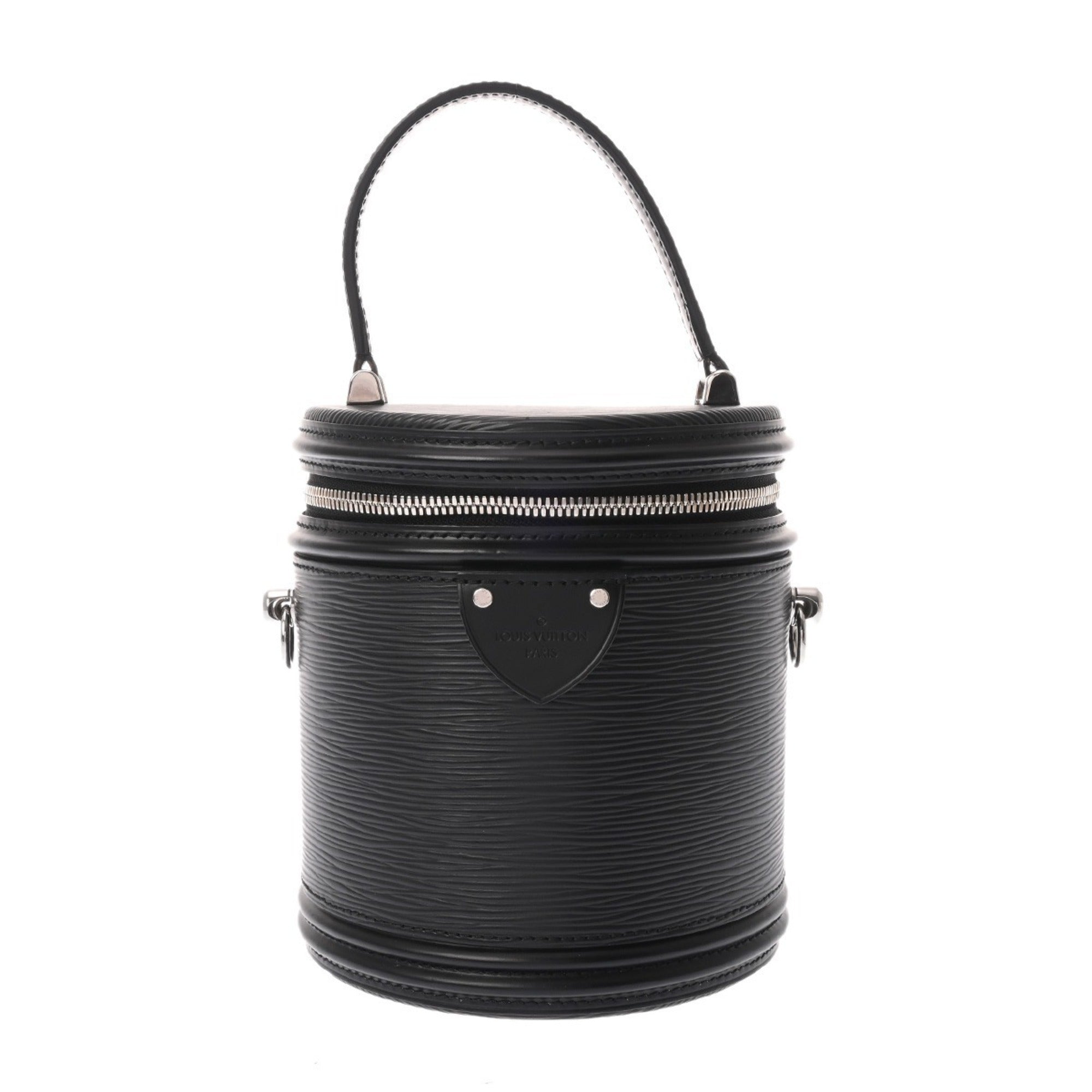 Louis Vuitton Noir Epi Leather Handbag (Pre-Owned)