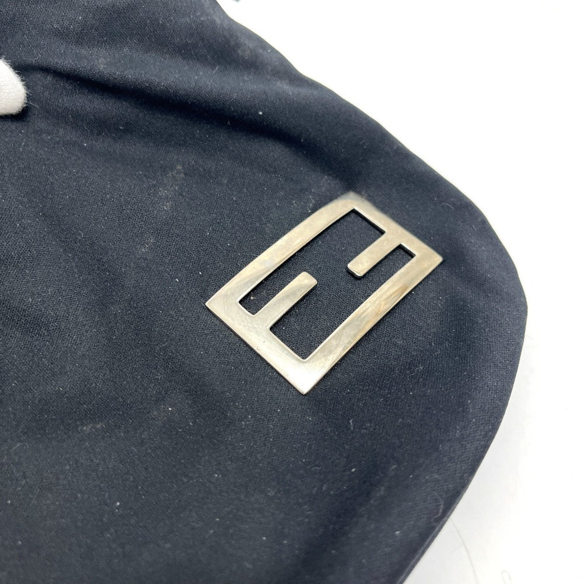 Fendi Black Satin Handbag (Pre-Owned)