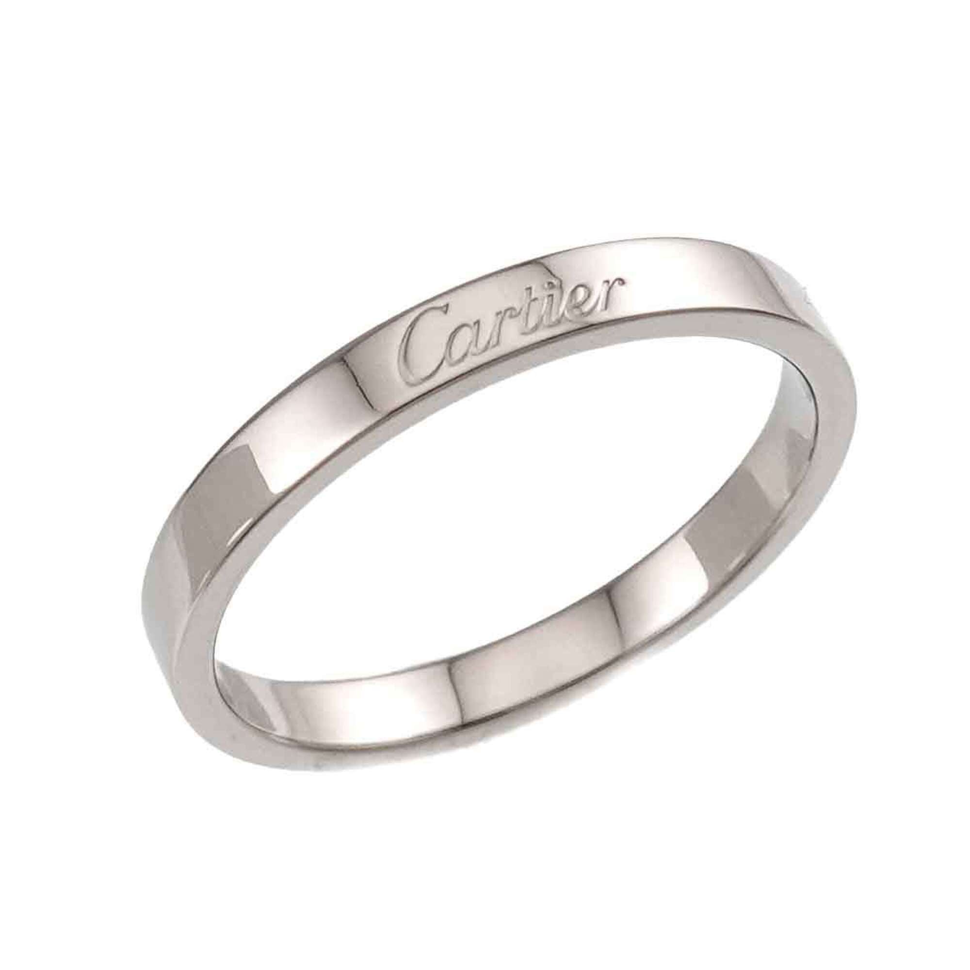 Cartier Platinum 950 Band Ring (Pre-Owned)