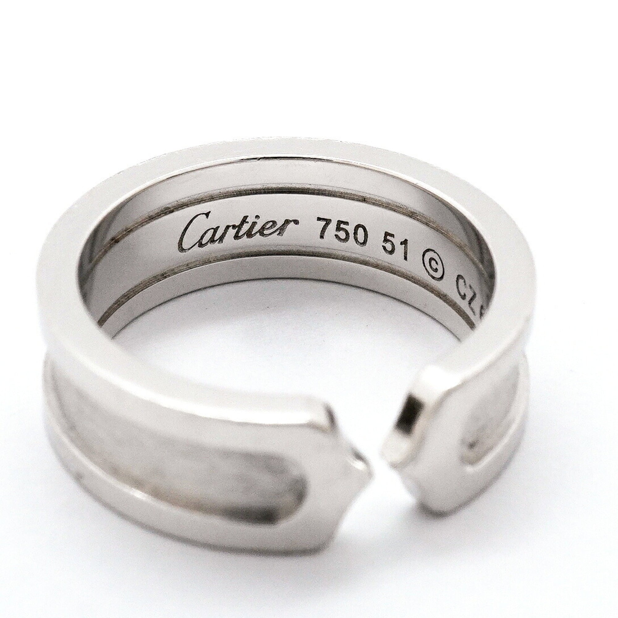 Cartier White Gold (18K) Band Ring (Pre-Owned)
