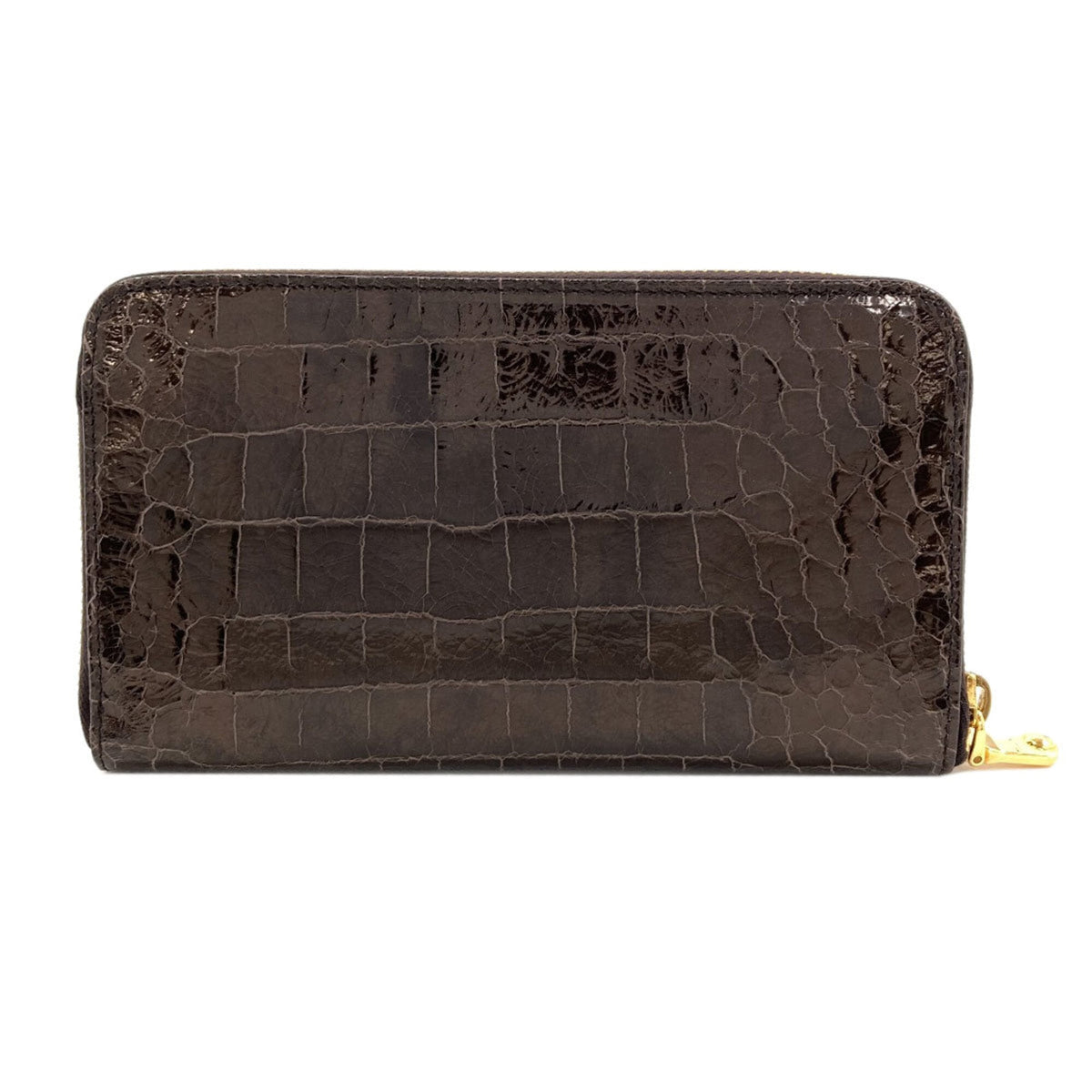 Miu Miu Black Leather Long Wallet (Bi-Fold) (Pre-Owned)