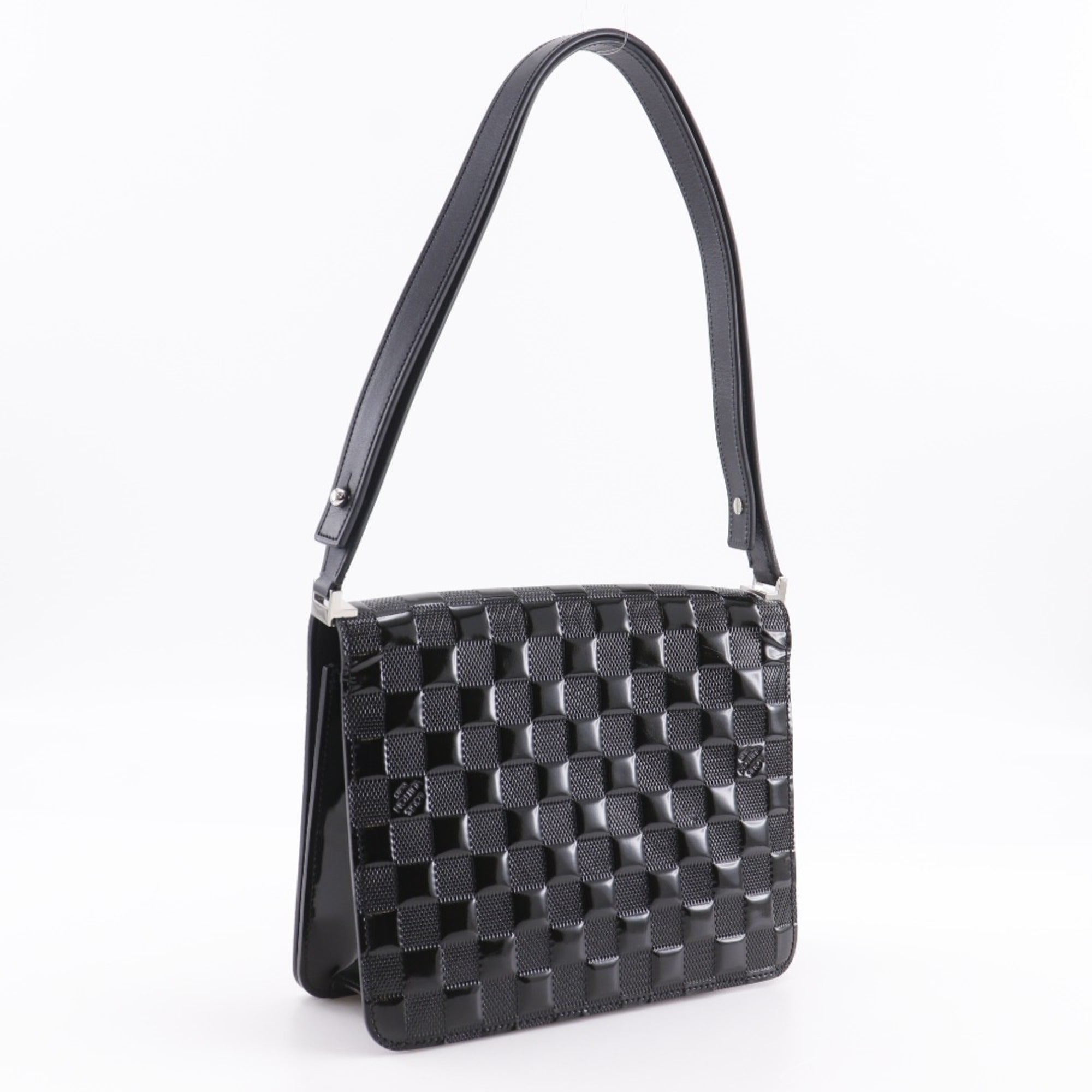 Louis Vuitton Black Noir Vernis Shoulder Bag (Pre-Owned)