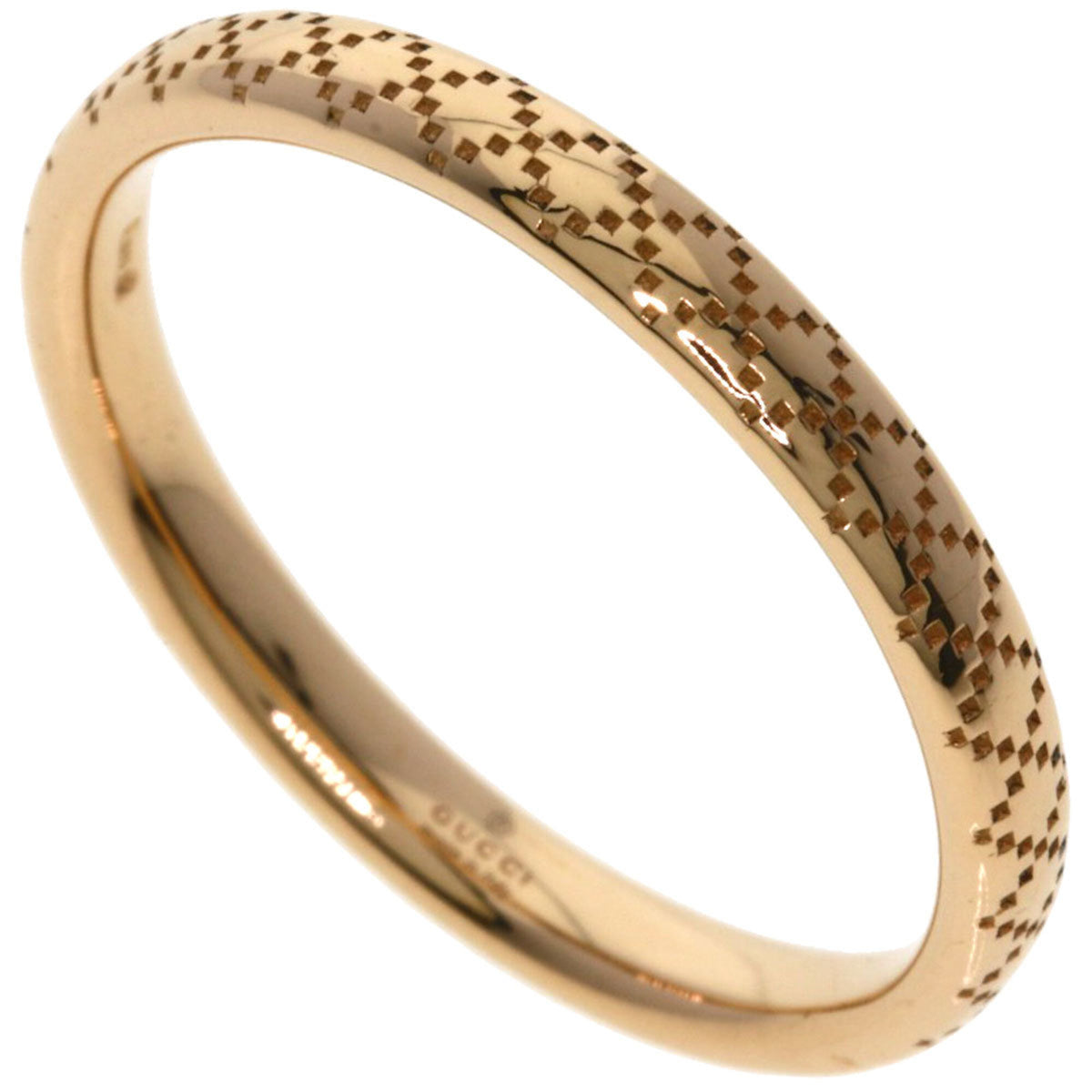 Gucci Pink Gold (18K) Band Ring (Pre-Owned)