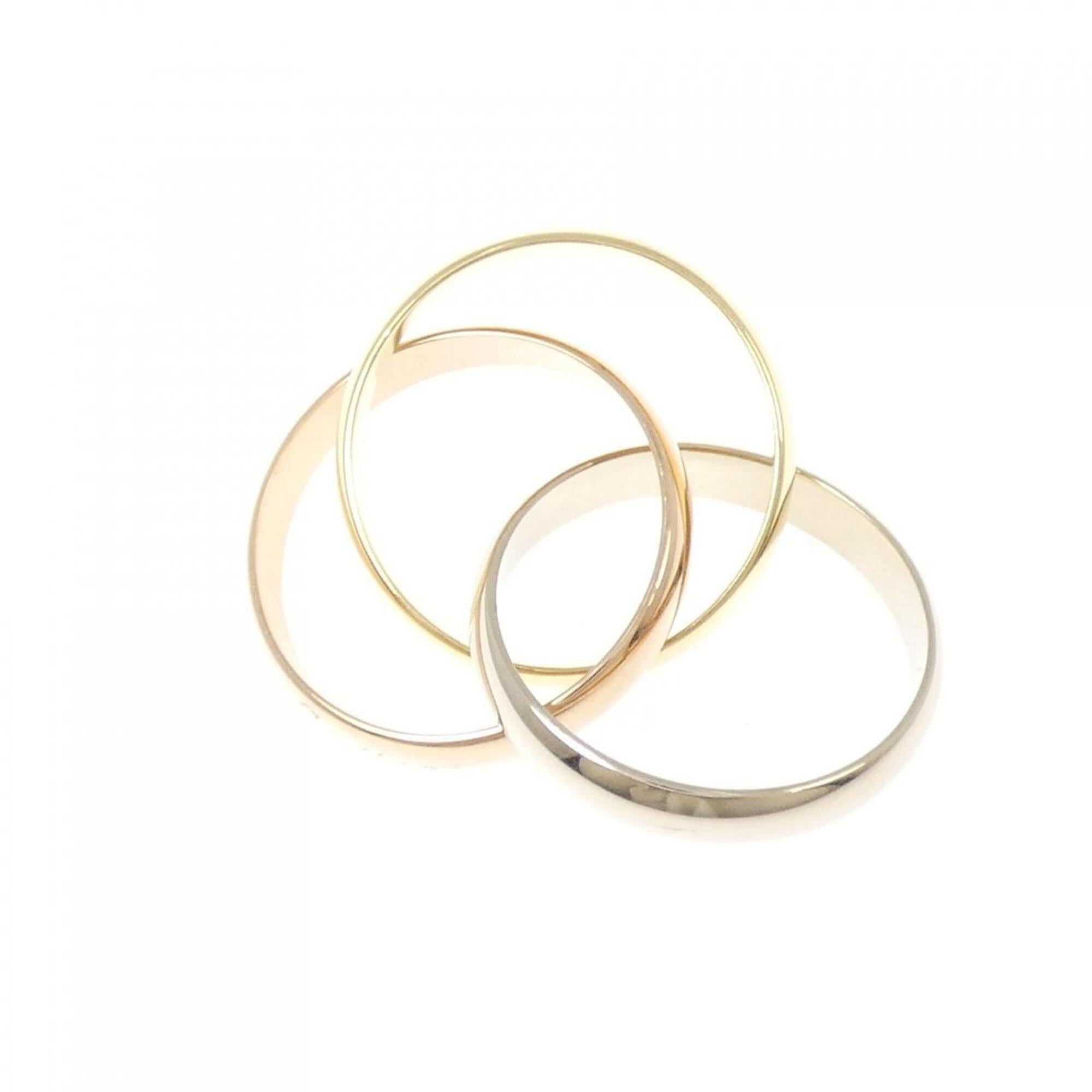 Cartier Yellow Gold (18K) Pink Gold (18K) White Gold (18K) Band Ring (Pre-Owned)