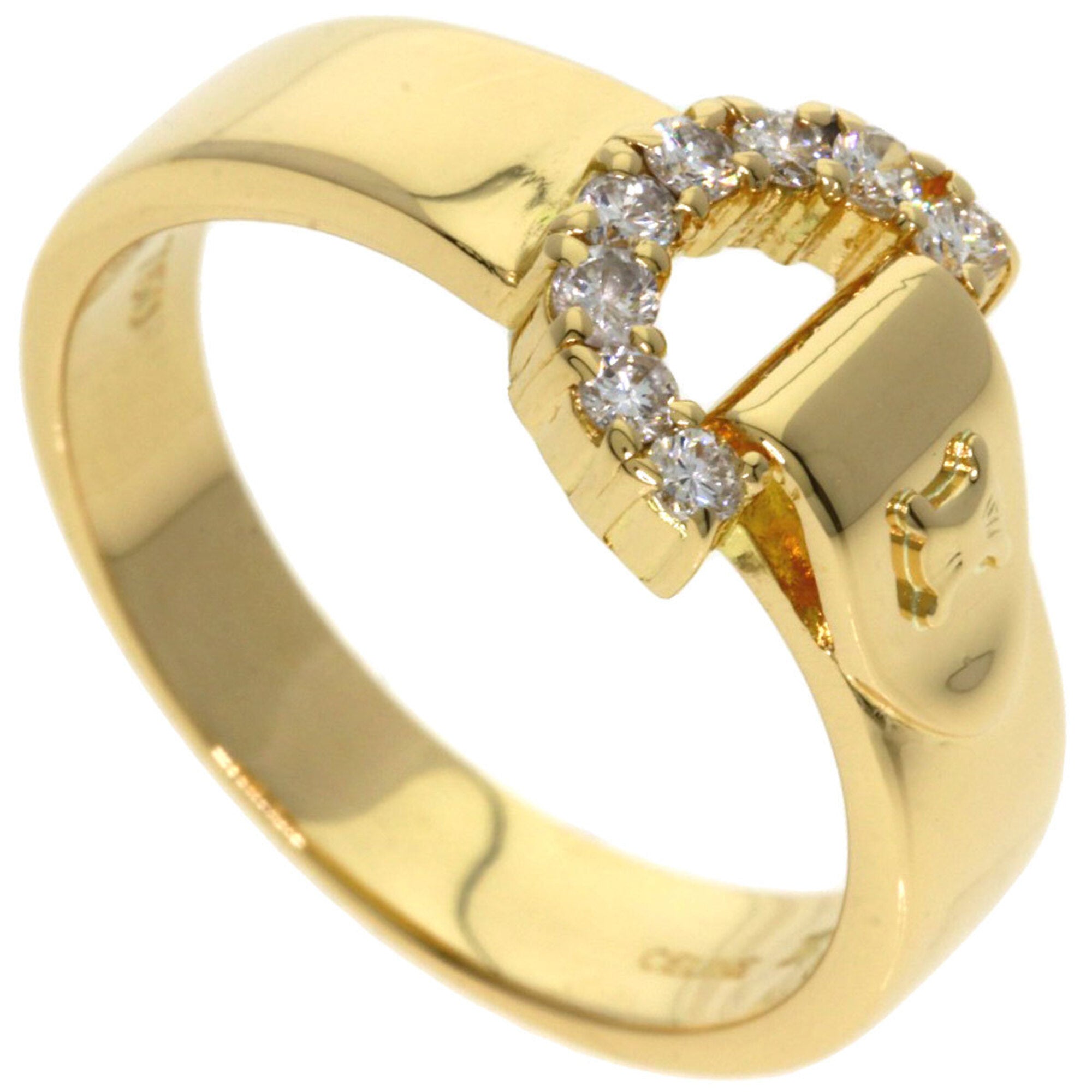 Celine Yellow Gold (18K) Band Ring (Pre-Owned)