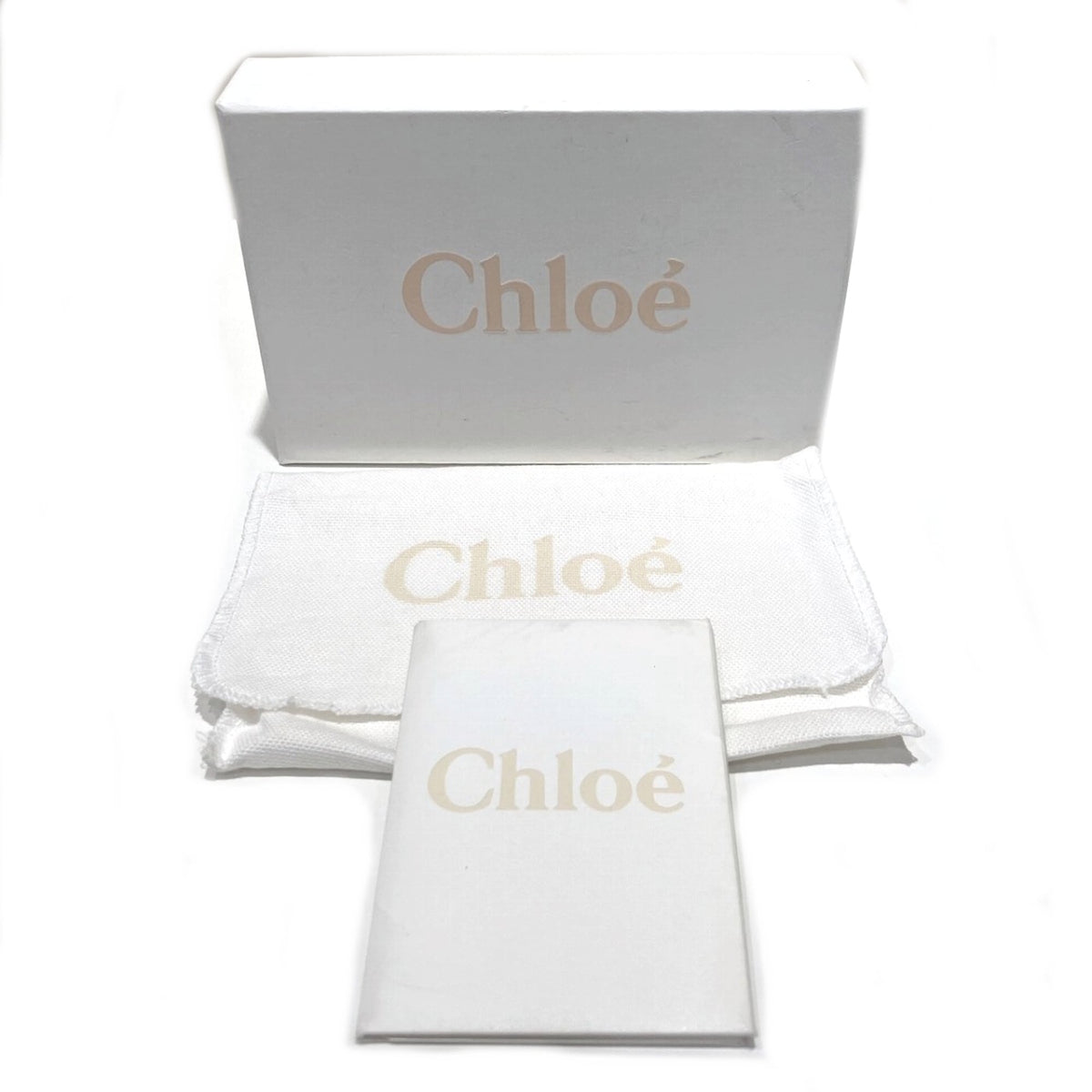 Chloé Brown Leather Wallet (Tri-Fold) (Pre-Owned)