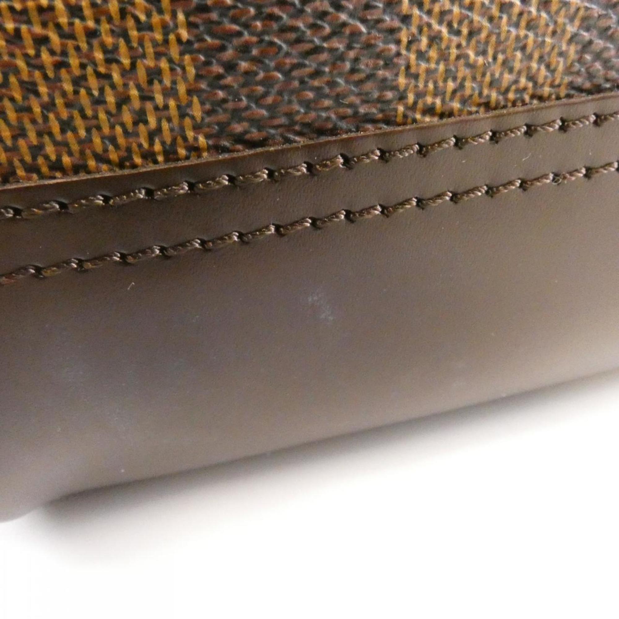 Louis Vuitton Brown Coated Canvas Handbag (Pre-Owned)