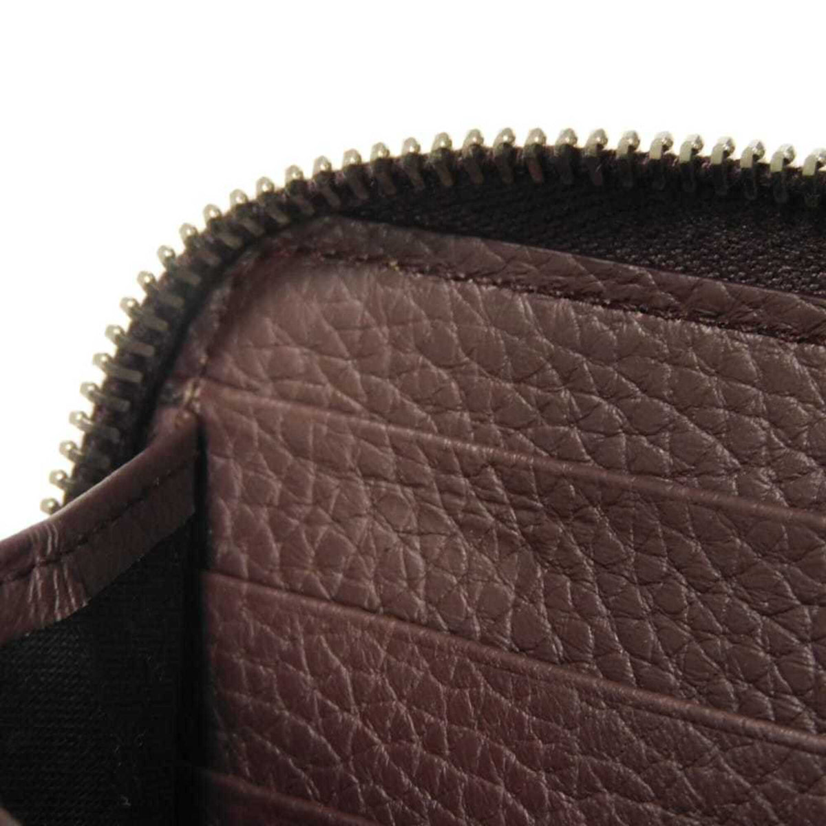 Balenciaga Bordeaux Leather Long Wallet (Bi-Fold) (Pre-Owned)