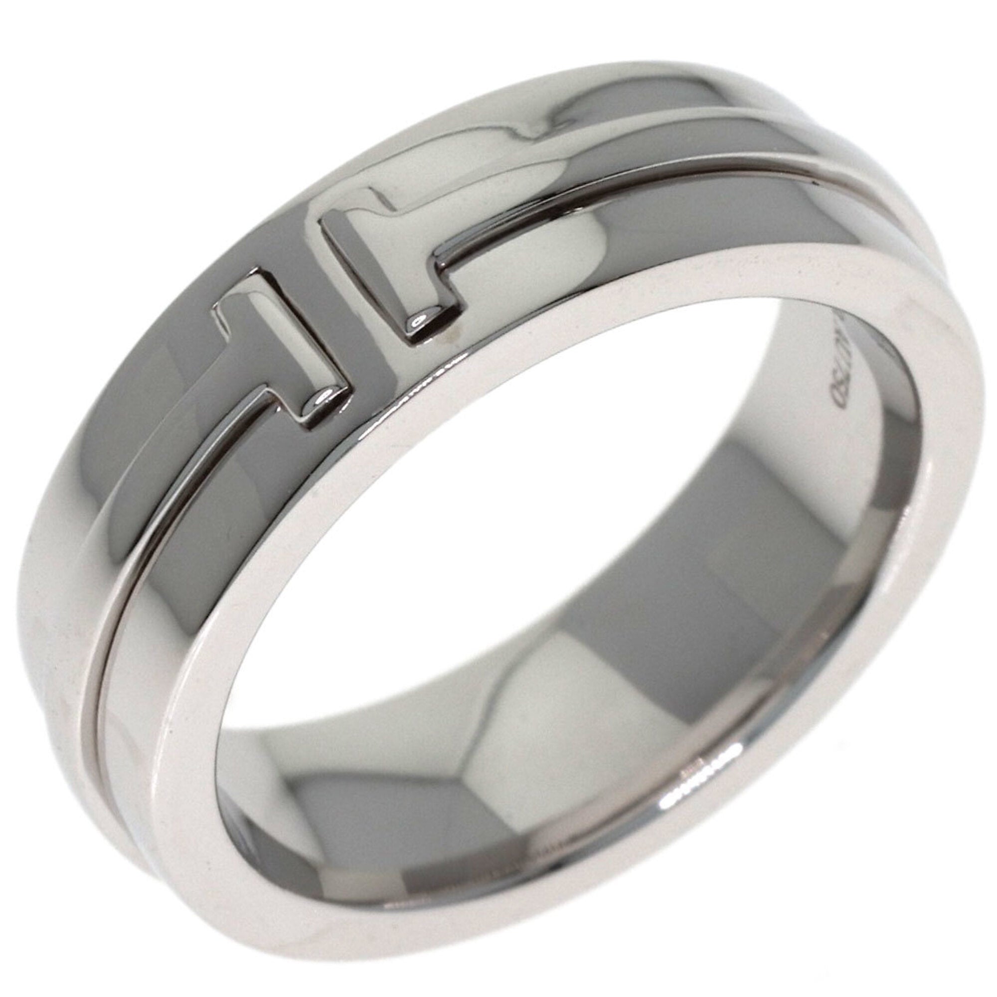 Tiffany White Gold (18K) Band Ring (Pre-Owned)