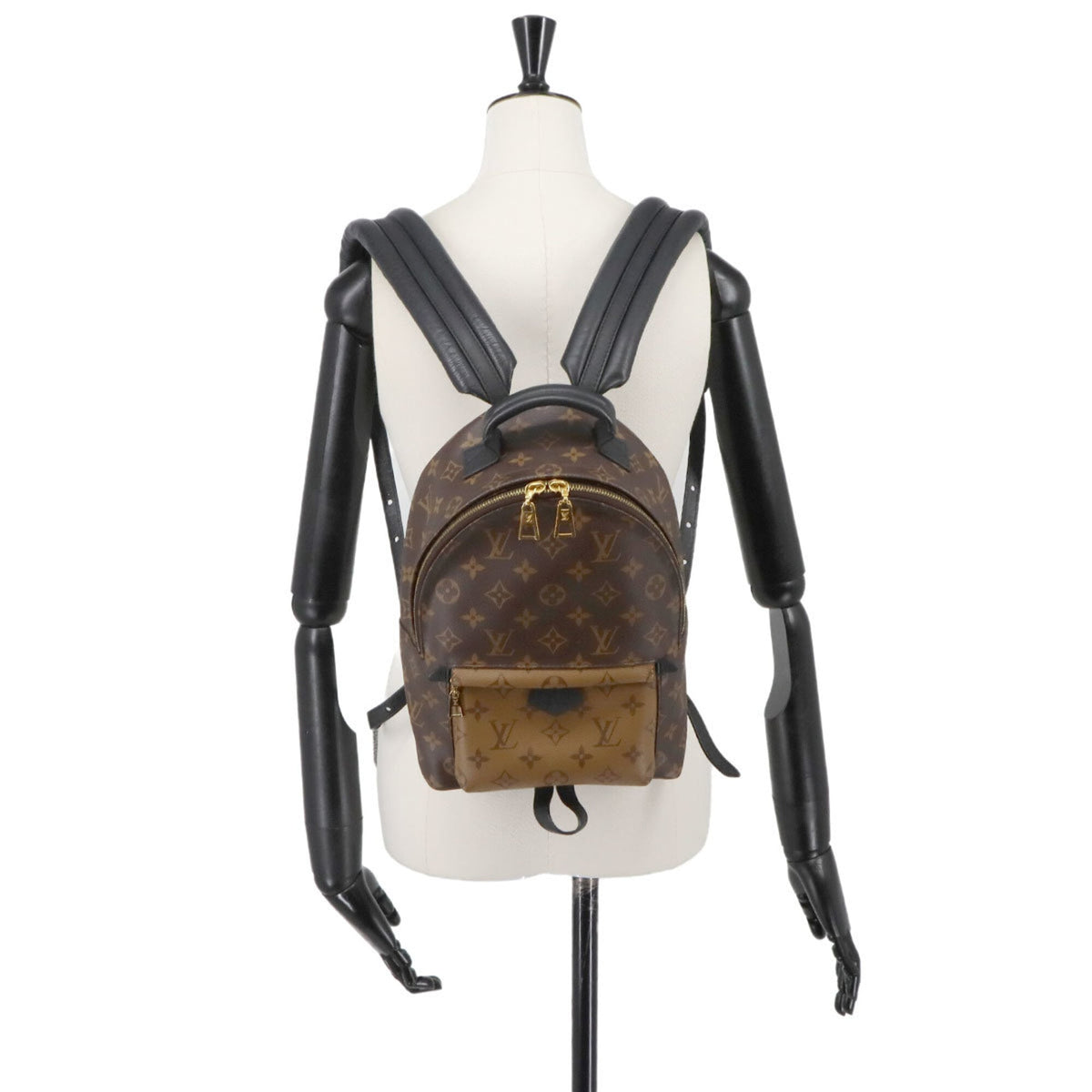Louis Vuitton Brown Monogram Reverse Monogram Reverse Monogram Canvas Backpack (Pre-Owned)