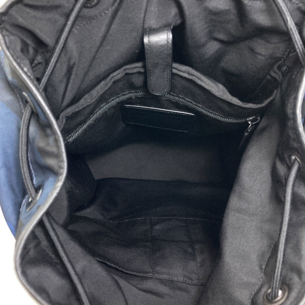 Coach Black Blue Nylon Backpack (Pre-Owned)
