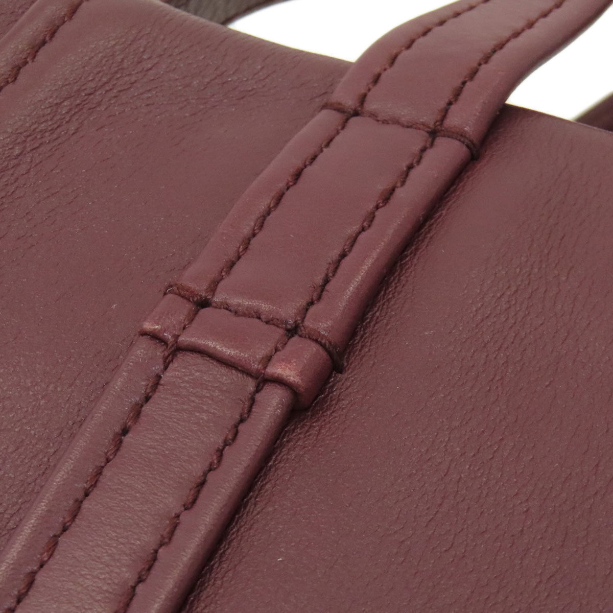 Balenciaga Bordeaux Leather Handbag (Pre-Owned)