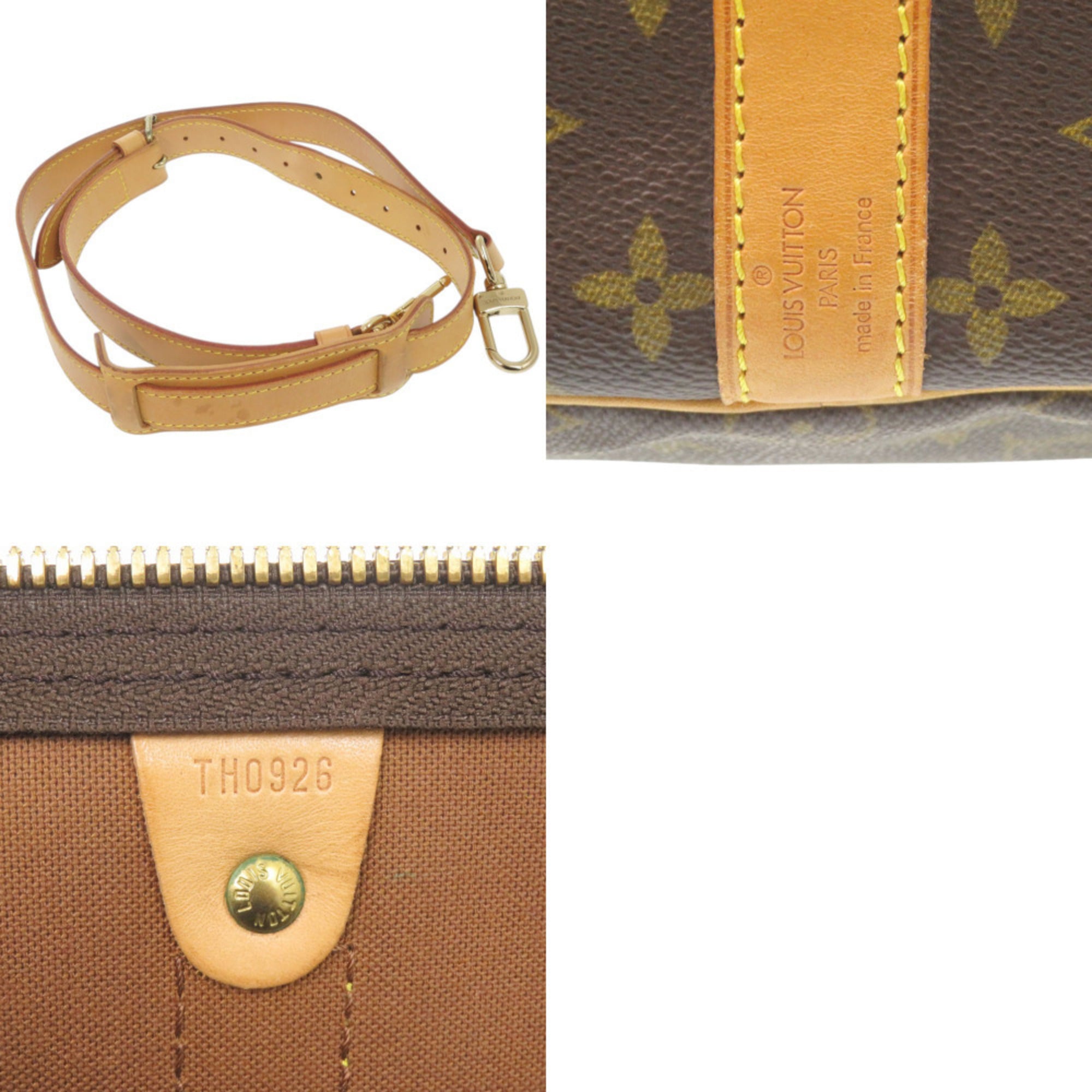 Louis Vuitton Brown Monogram Monogram Boston Bag (Pre-Owned)