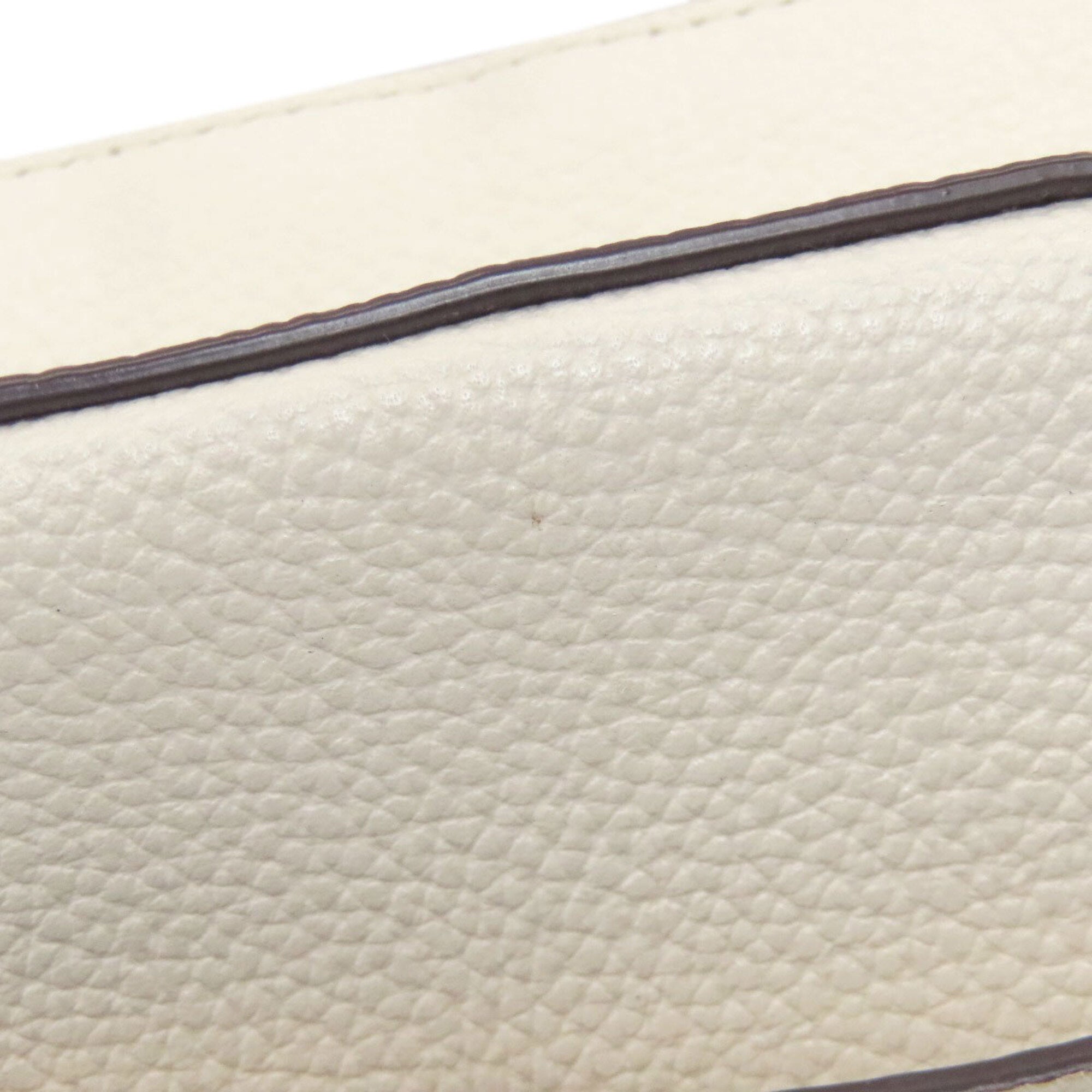 Coach White Leather Shoulder Bag (Pre-Owned)