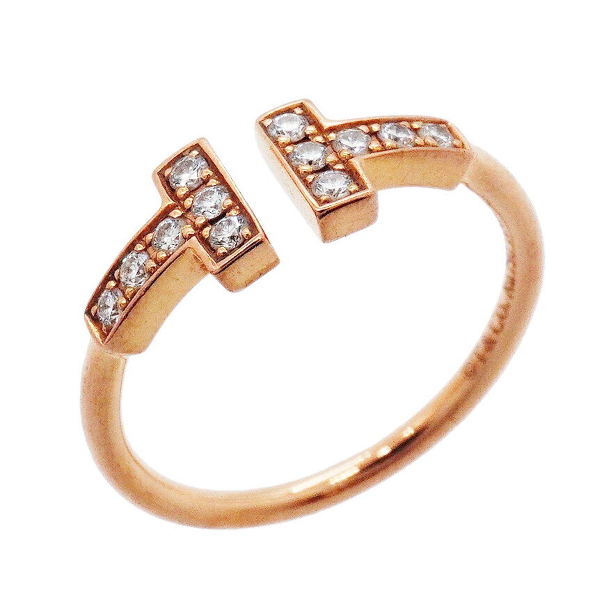 Tiffany Pink Gold (18K) Band Ring (Pre-Owned)