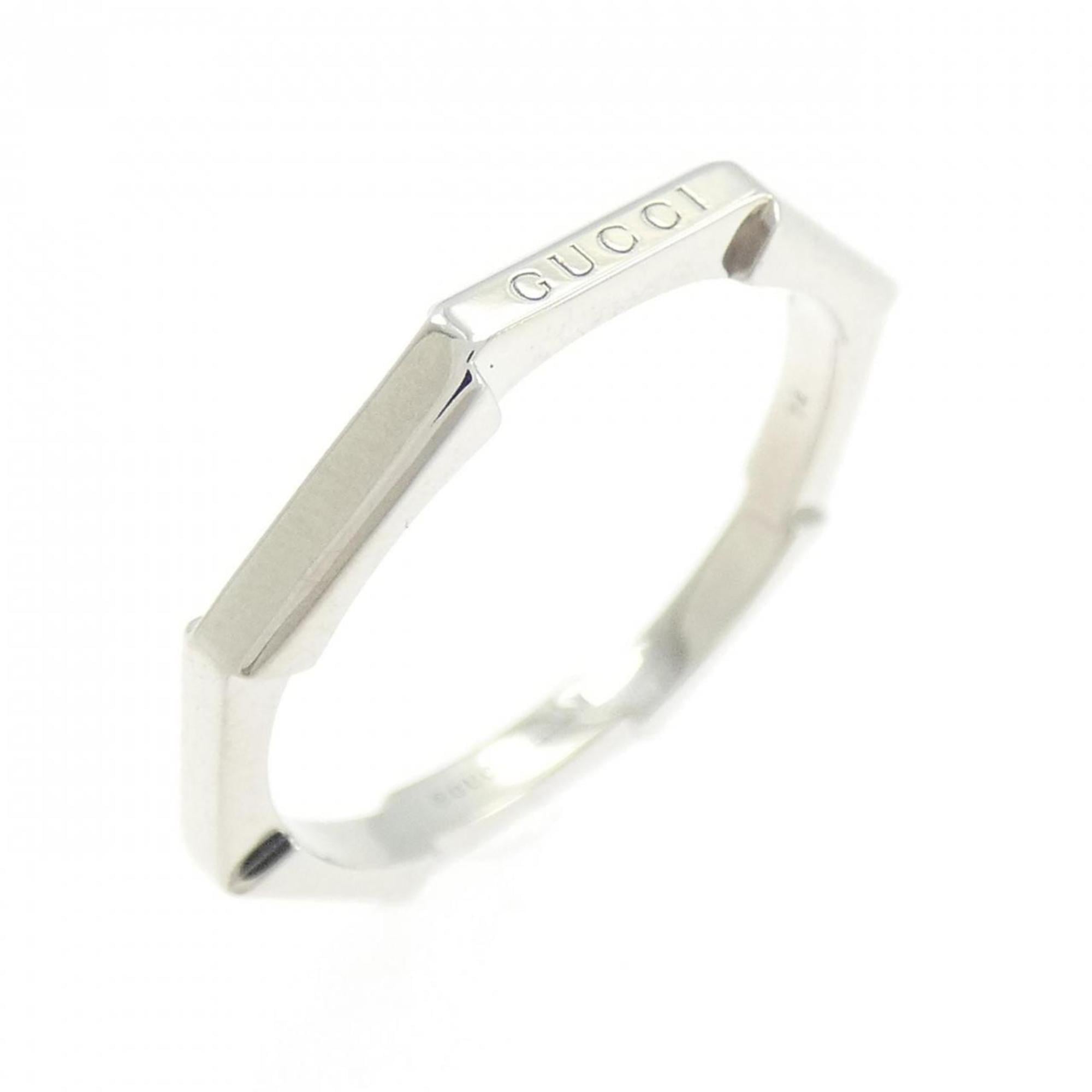 Gucci White Gold (18K) Band Ring (Pre-Owned)