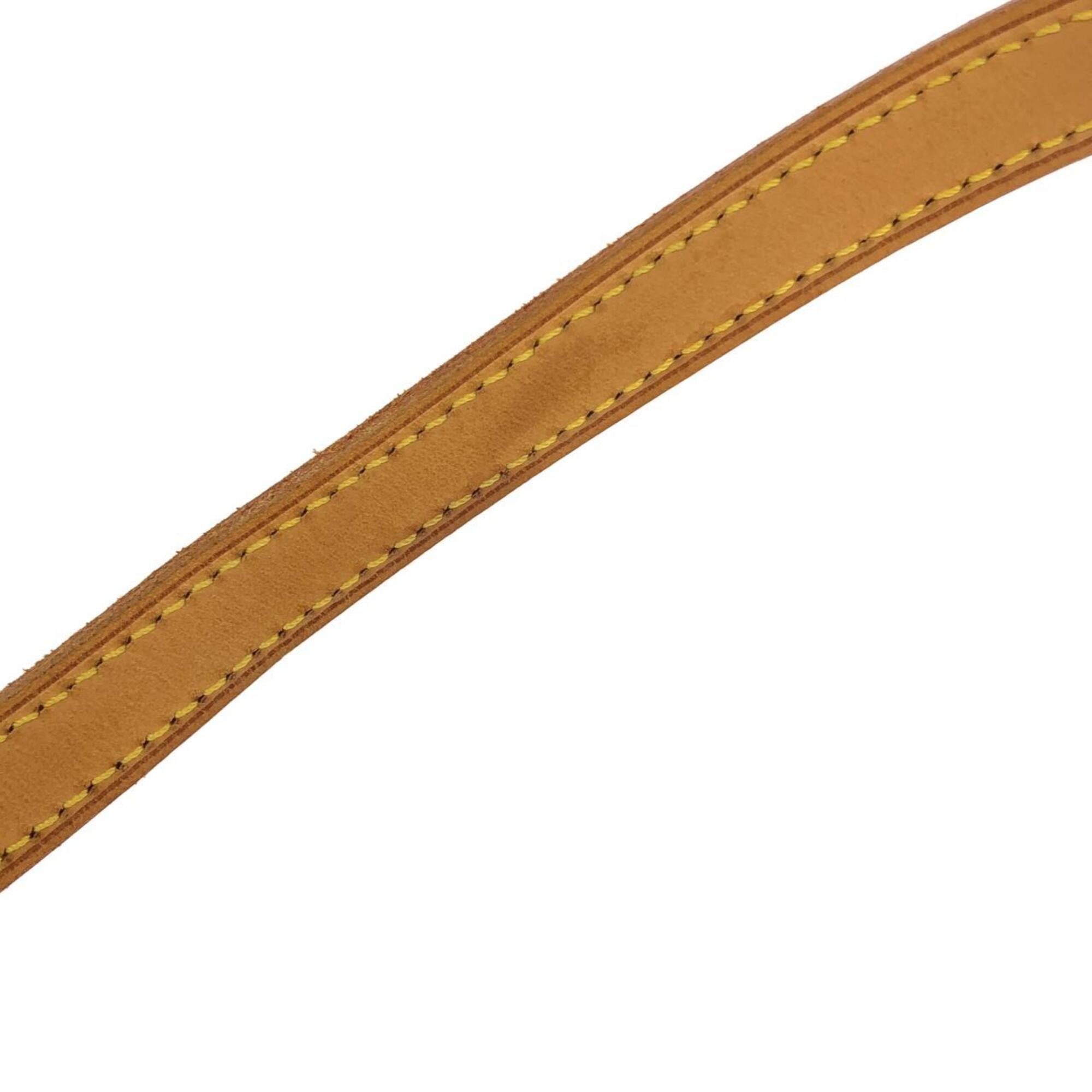 Louis Vuitton Monogram Marron Coated Canvas Shoulder Bag (Pre-Owned)