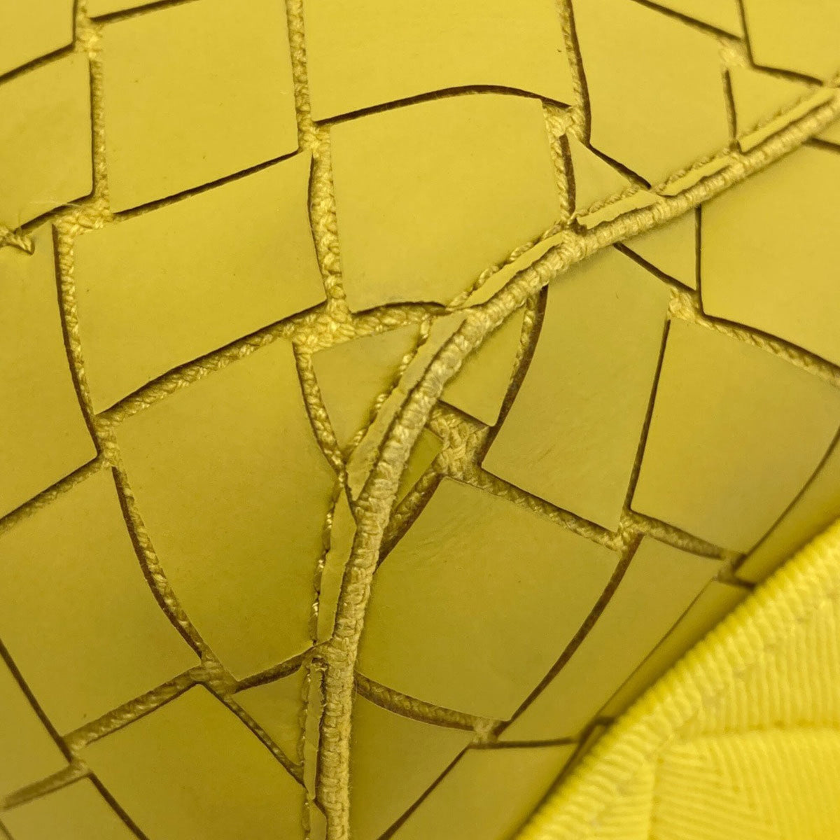 Bottega Veneta Yellow Rubber Backpack (Pre-Owned)