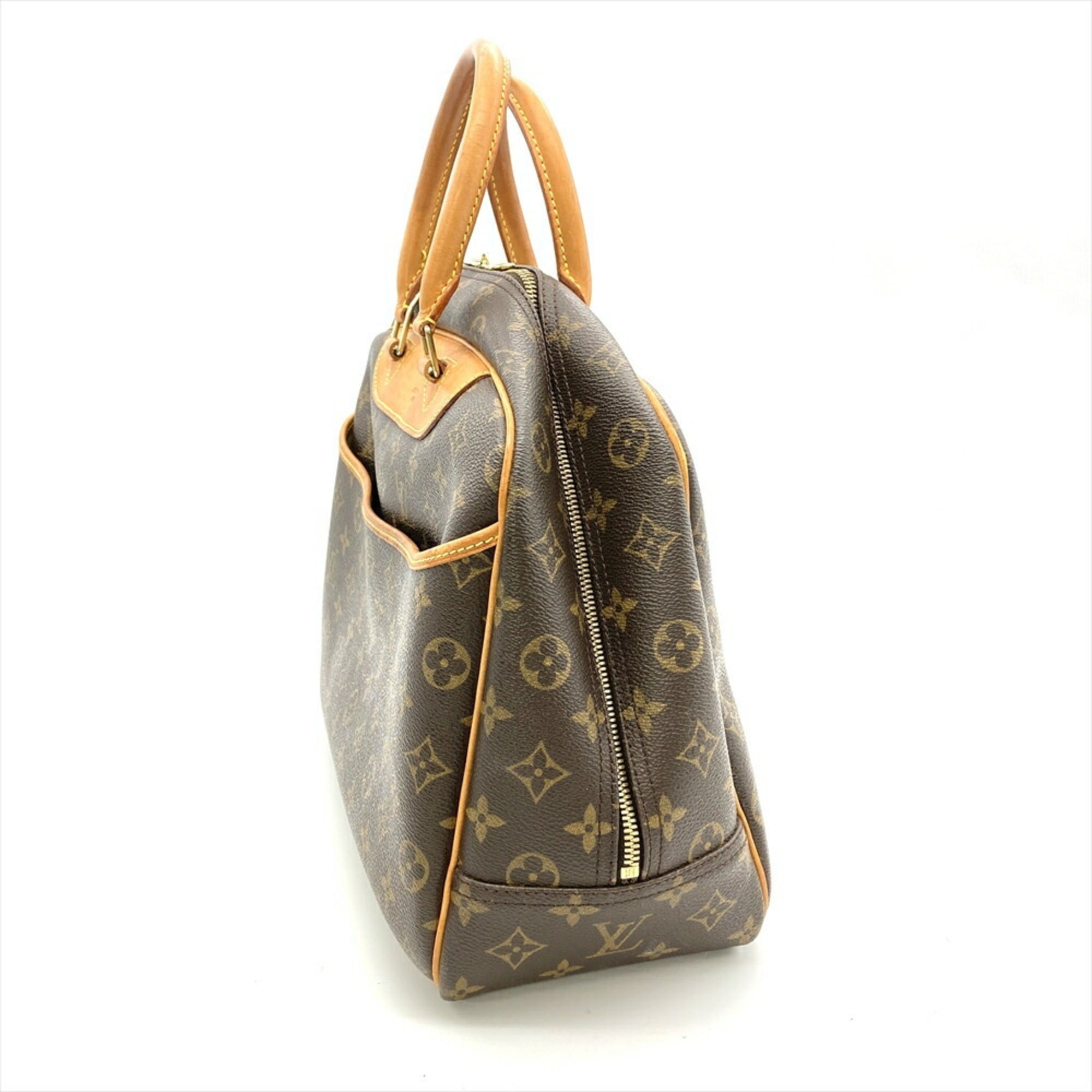 Louis Vuitton Brown Monogram Canvas Handbag (Pre-Owned)