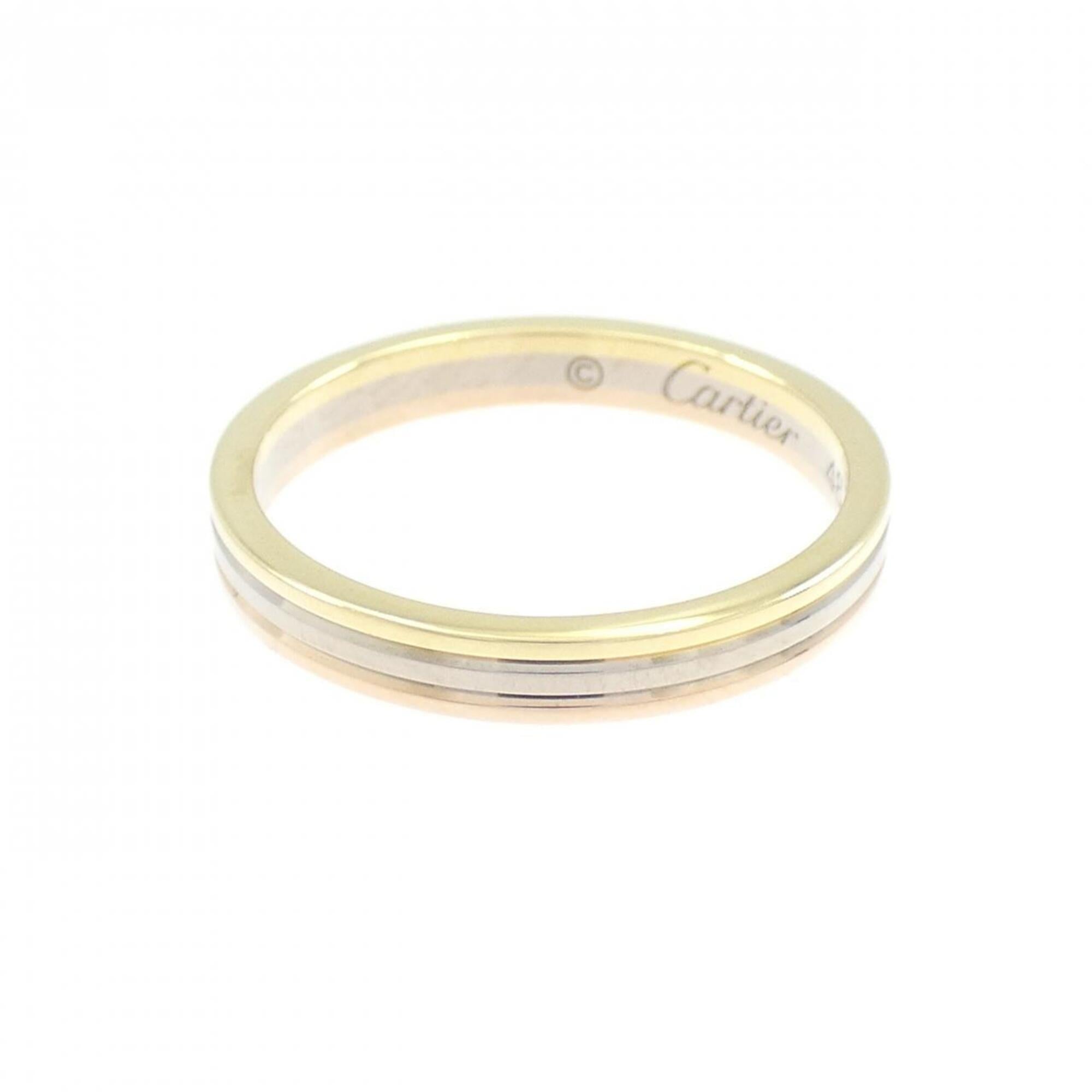 Cartier Yellow Gold (18K) Pink Gold (18K) White Gold (18K) Band Ring (Pre-Owned)
