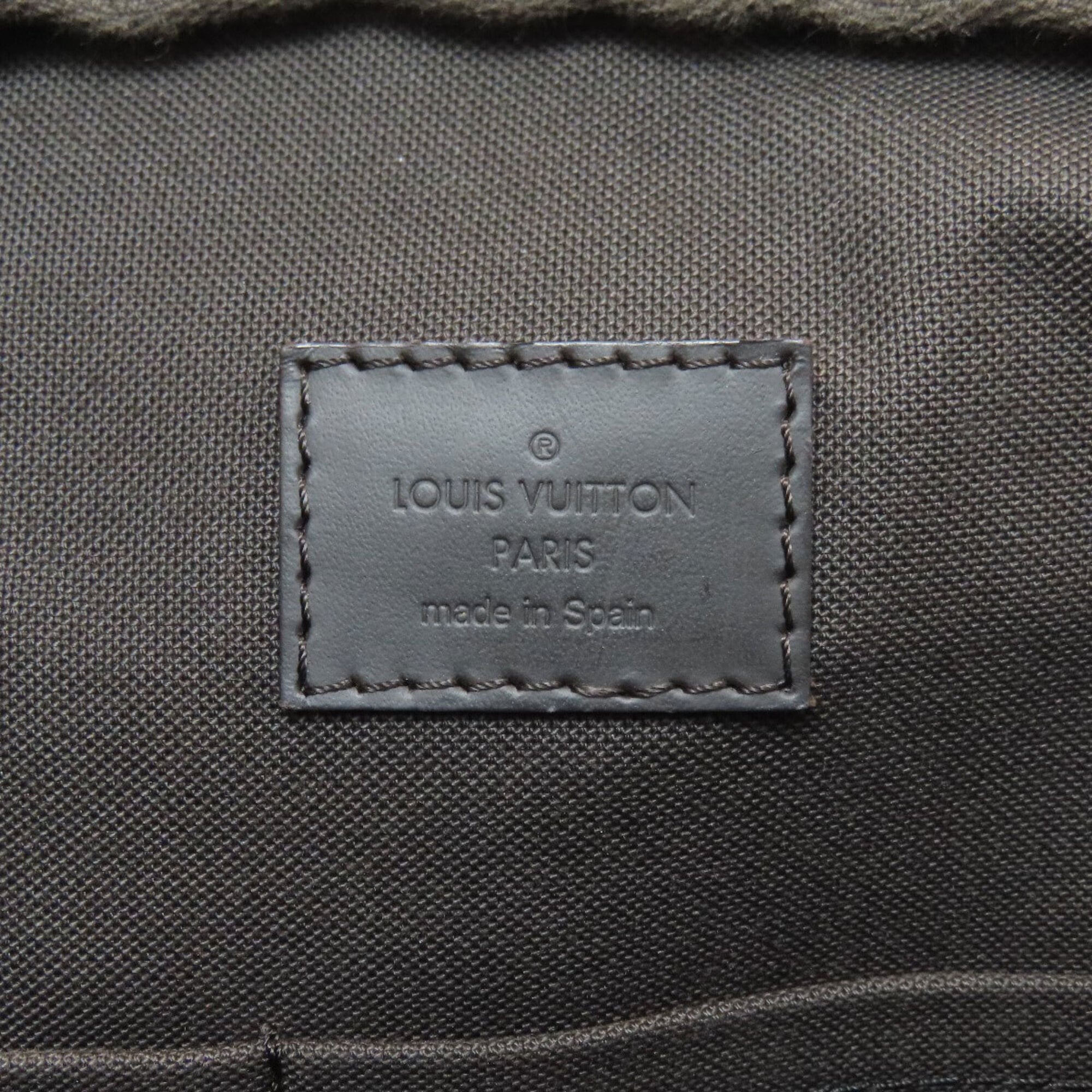 Louis Vuitton Damier Canvas Ebene Damier Canvas Briefcase (Pre-Owned)