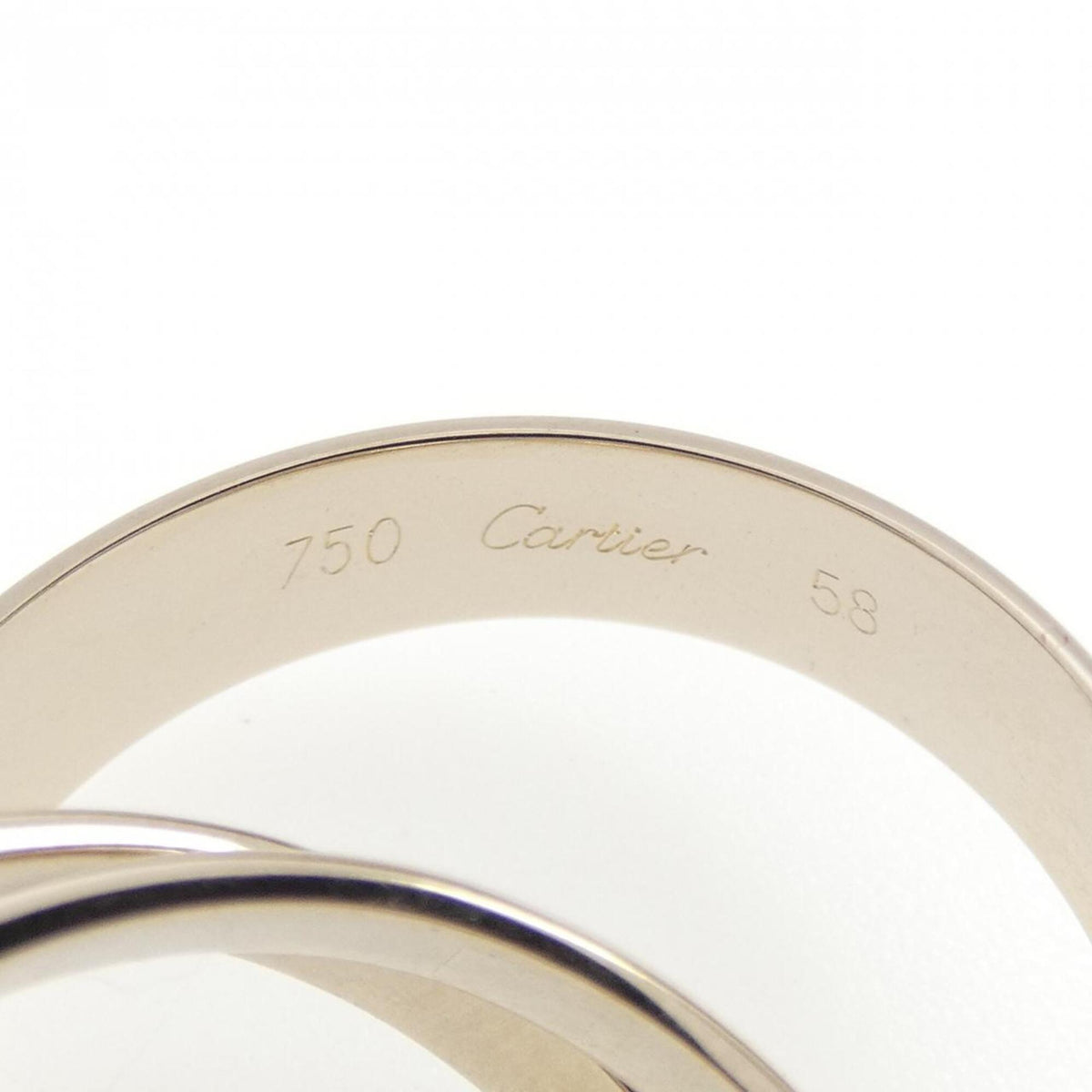 Cartier White Gold (18K) Band Ring (Pre-Owned)