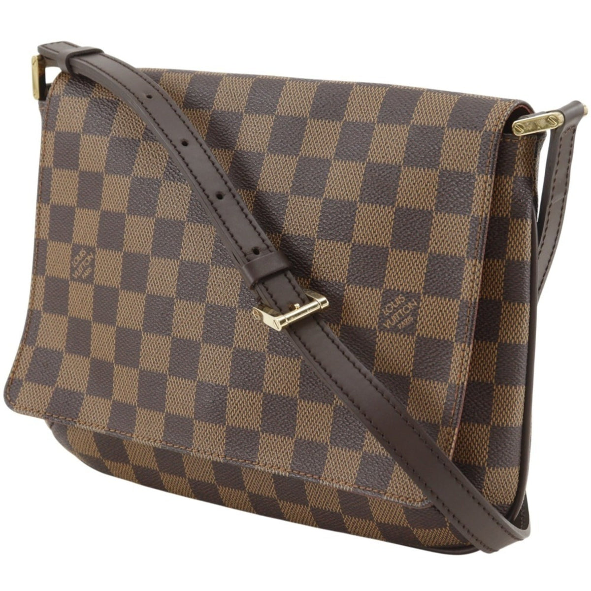 Louis Vuitton Brown Damier Canvas Shoulder Bag (Pre-Owned)