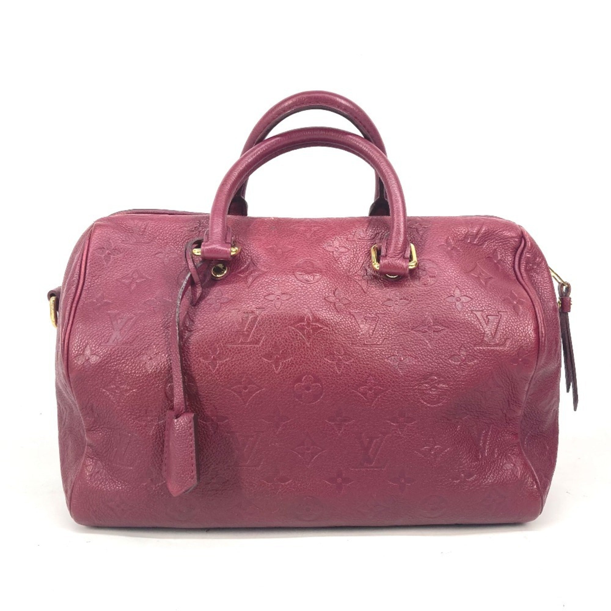 Louis Vuitton Aurore Monogram Empreinte Boston Bag Handbag Shoulder Bag (Pre-Owned)