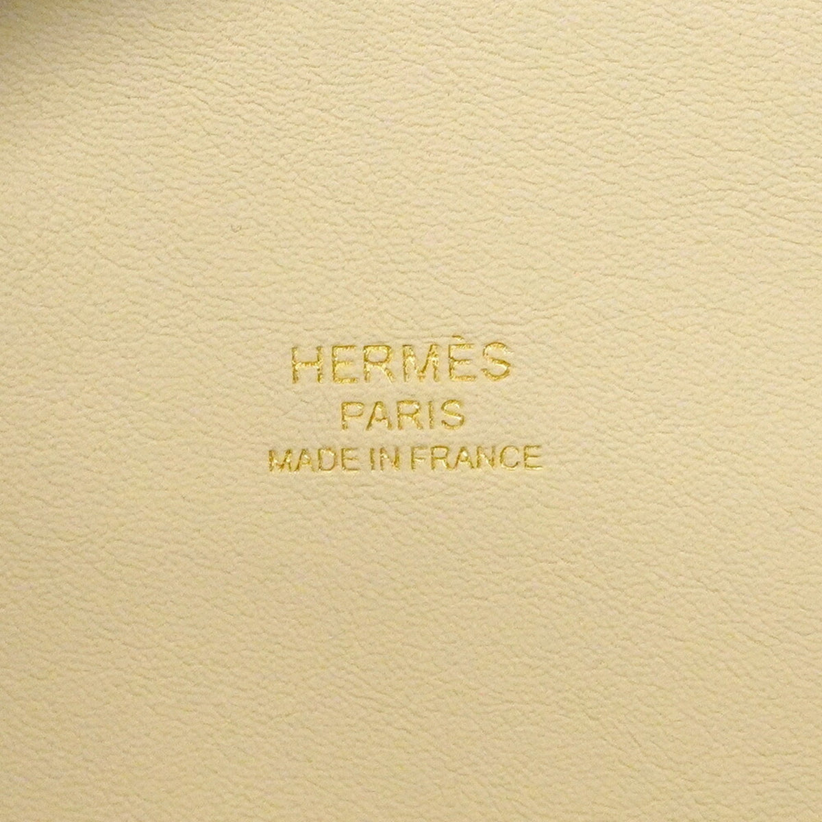 Hermes White Leather Handbag (Pre-Owned)