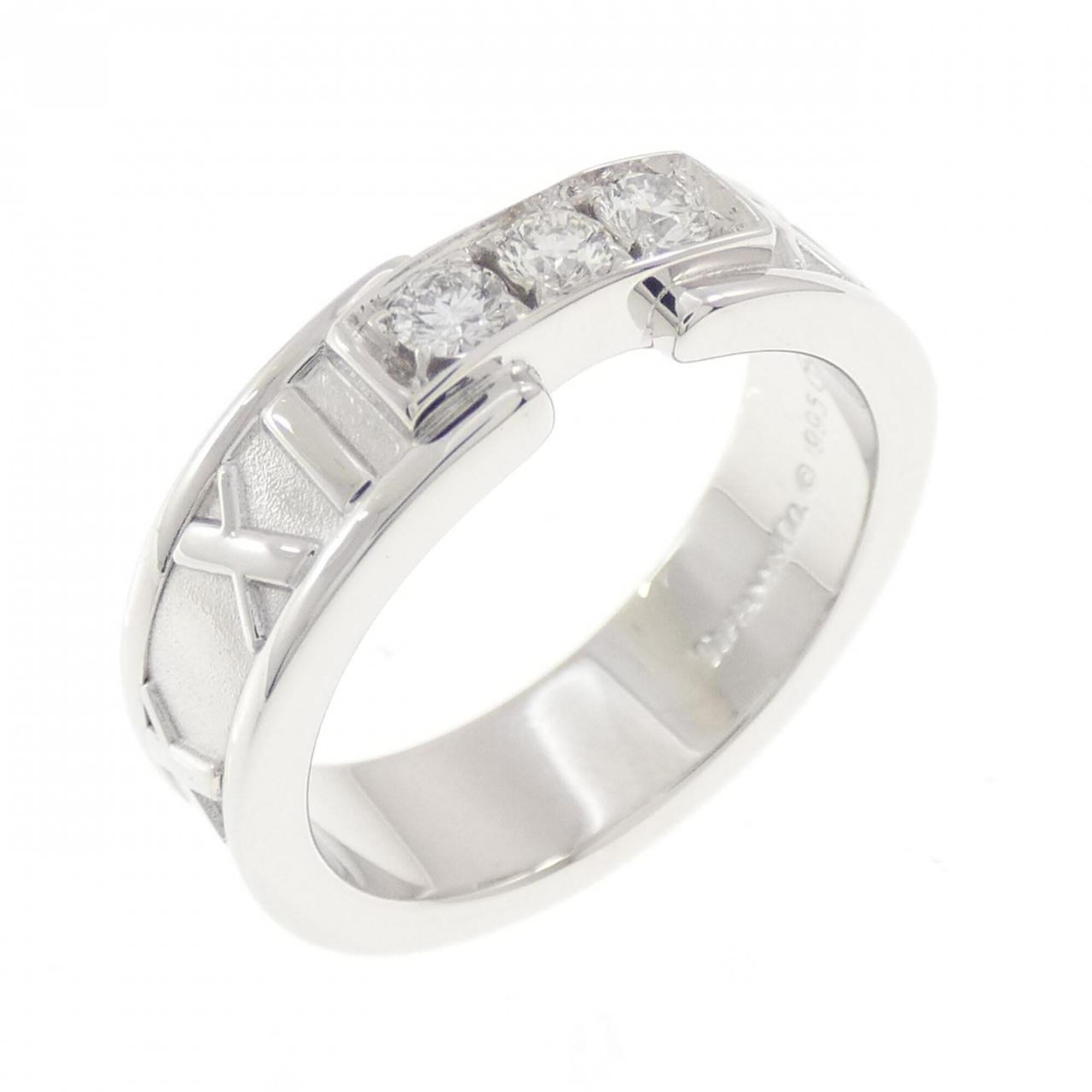 Tiffany White Gold (18K) Band Ring (Pre-Owned)