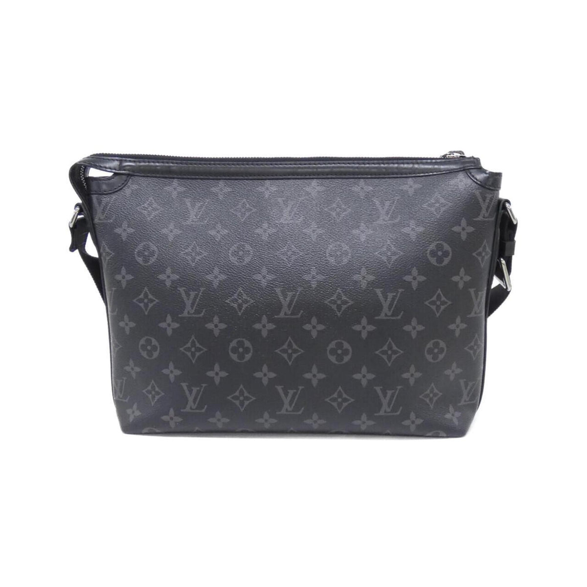 Louis Vuitton Black Coated Canvas Shoulder Bag (Pre-Owned)