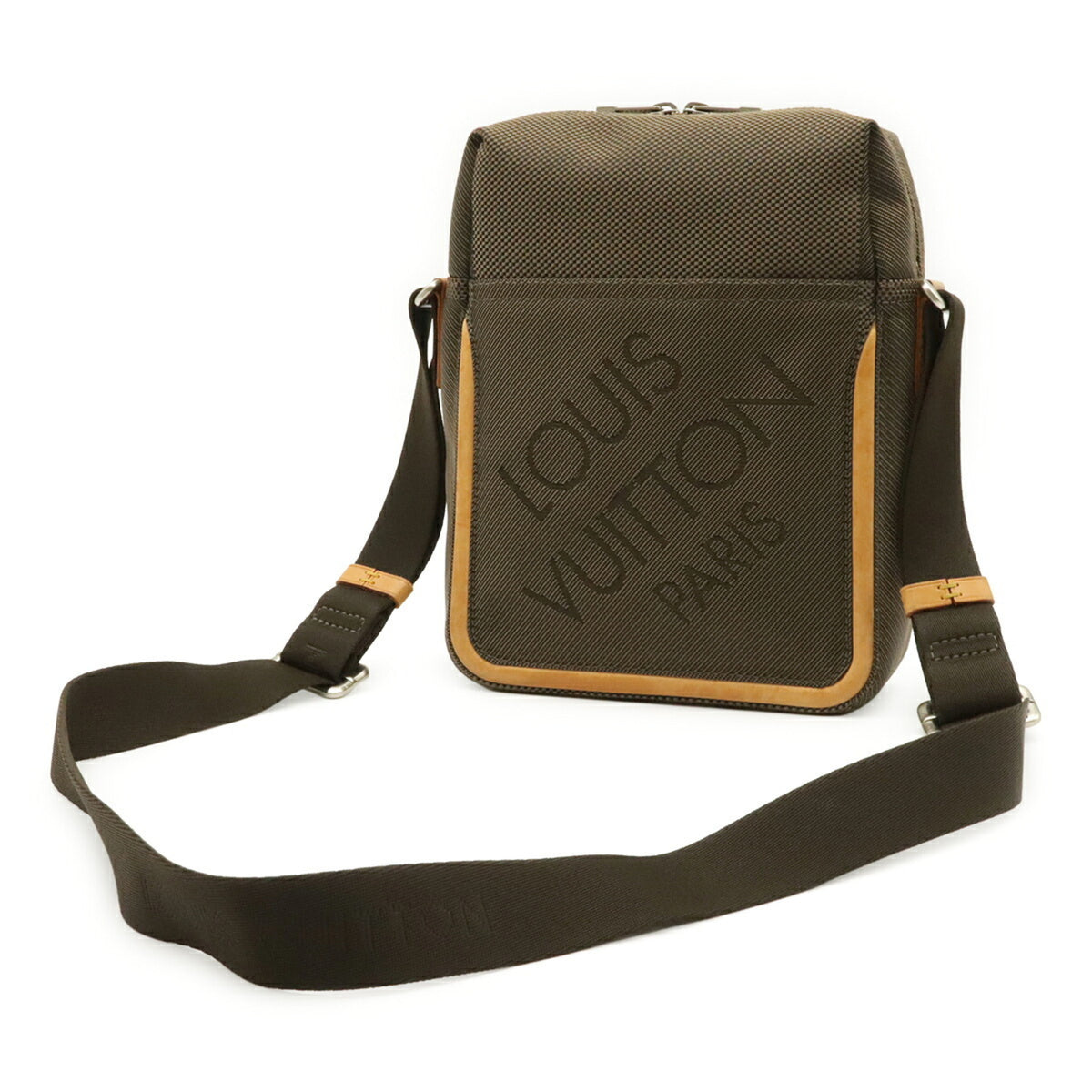 Louis Vuitton Earth Khaki Damier Geant Shoulder Bag (Pre-Owned)