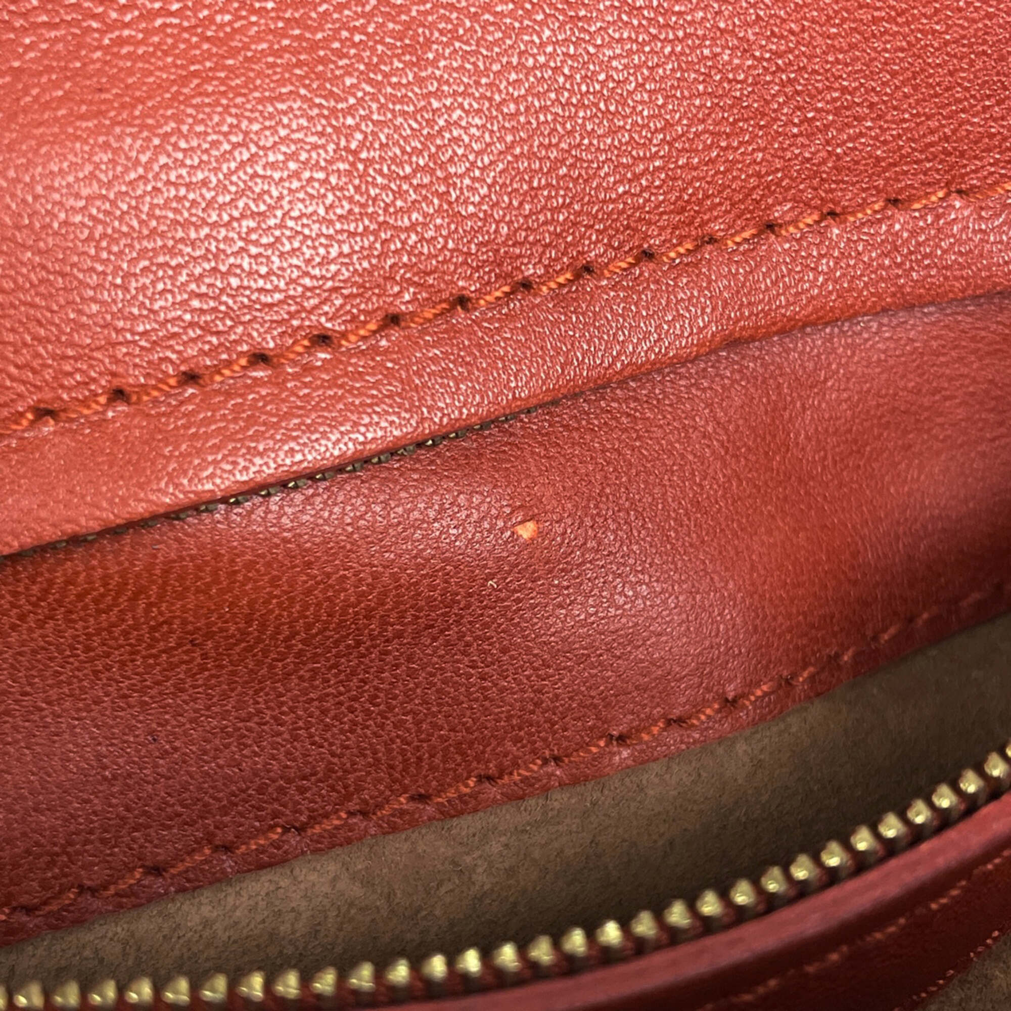 Bottega Veneta Brown Leather Handbag Shoulder Bag (Pre-Owned)